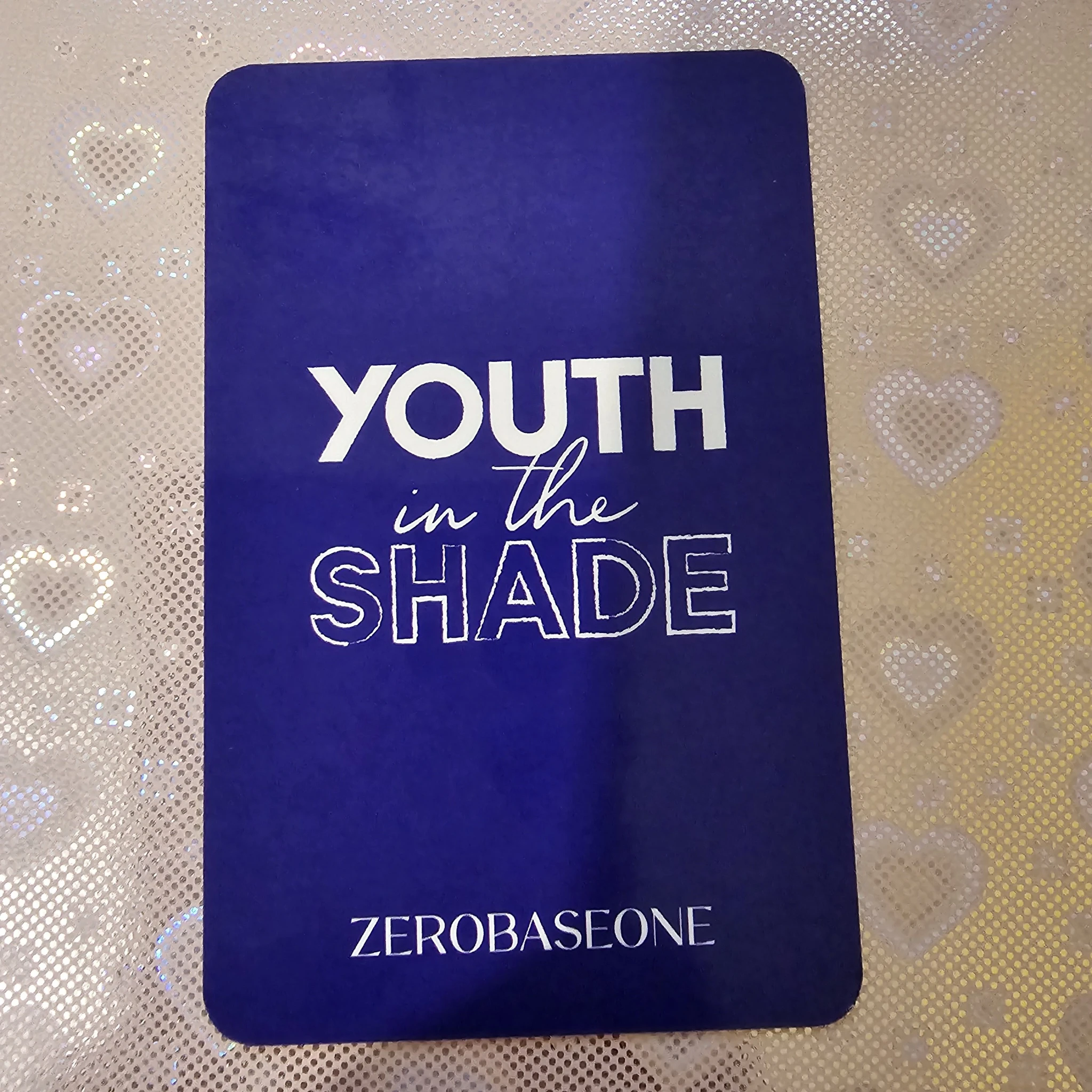 ZEROBASEONE Jiwoong ZEROBASEONE - Jiwoong - Youth in the Shade Album listing photo 2