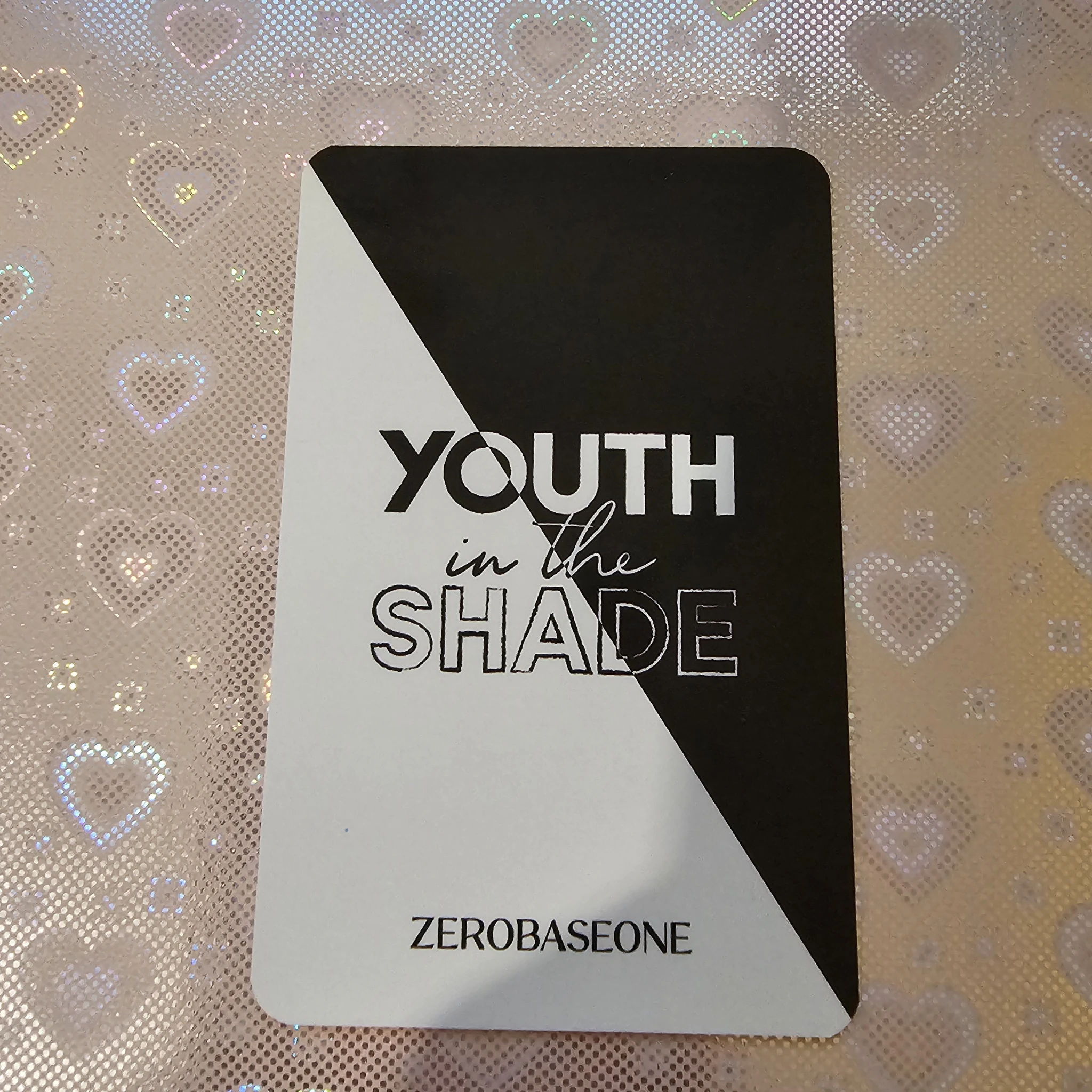 ZEROBASEONE Jiwoong ZEROBASEONE - Jiwoong - Youth in the Shade Album pob (pre-order benefit) jump up listing photo 2
