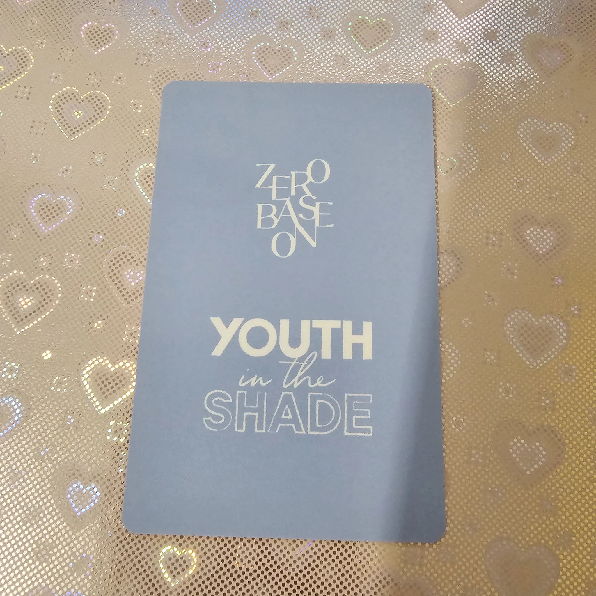 ZEROBASEONE Gyuvin ZEROBASEONE - Gyuvin - Youth in the Shade Album pob (pre-order benefit) tower records listing photo 2