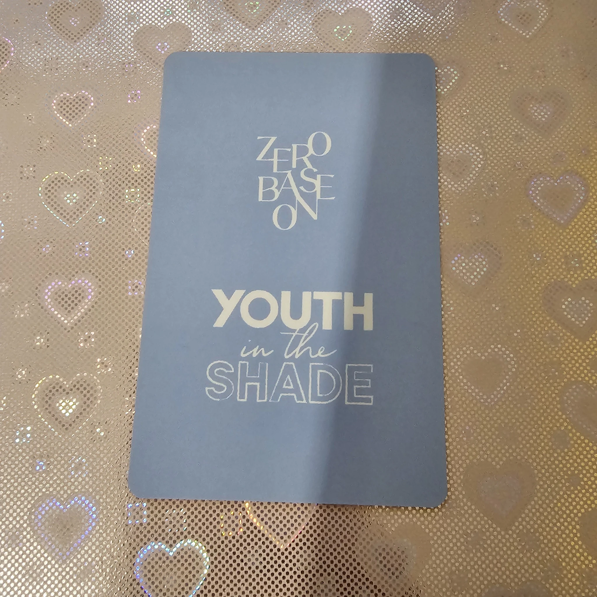 ZEROBASEONE Taerae ZEROBASEONE - Taerae - Youth in the Shade Album pob (pre-order benefit) tower records listing photo 2