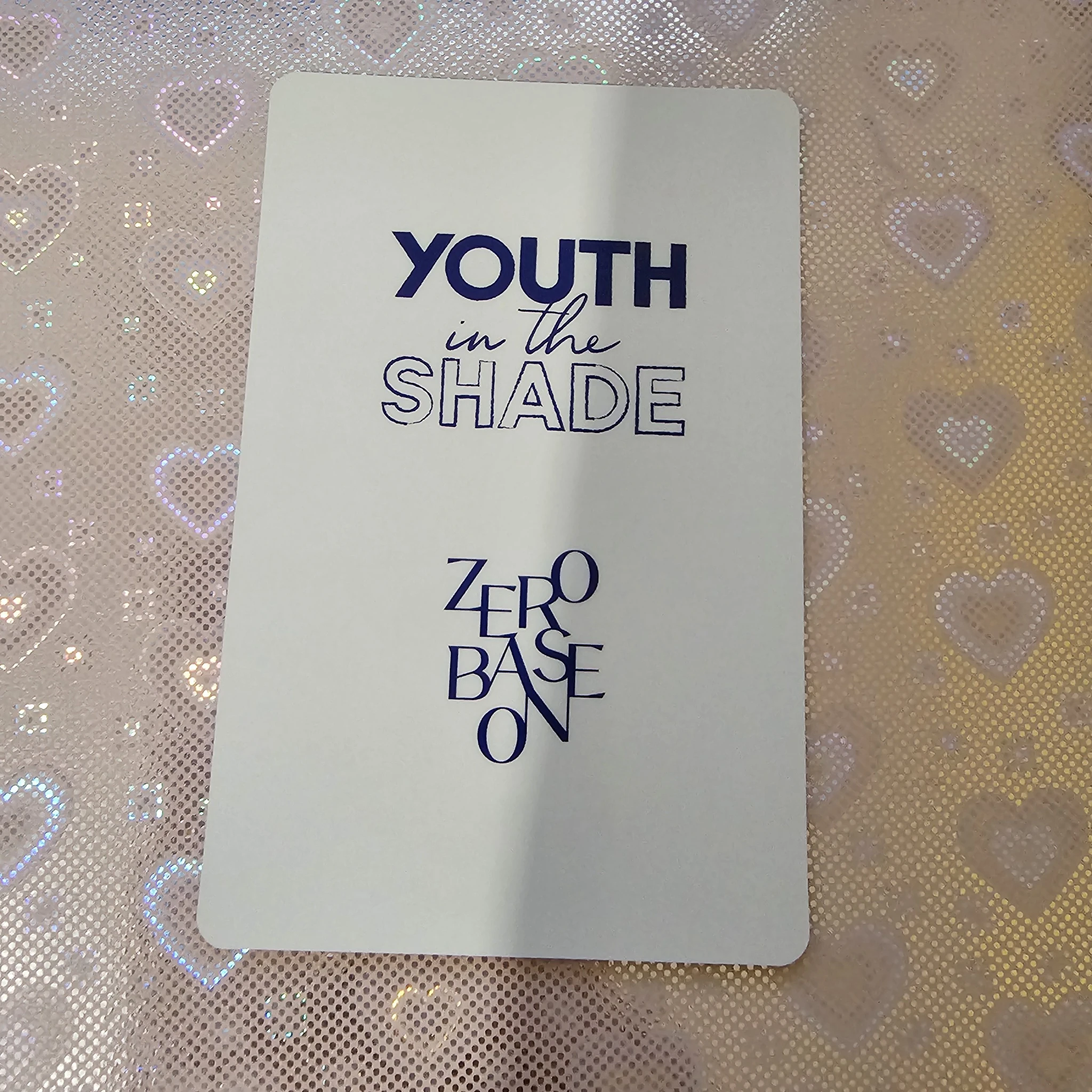 ZEROBASEONE Matthew ZEROBASEONE - Matthew - Youth in the Shade Album pob (pre-order benefit) tower records listing photo 2