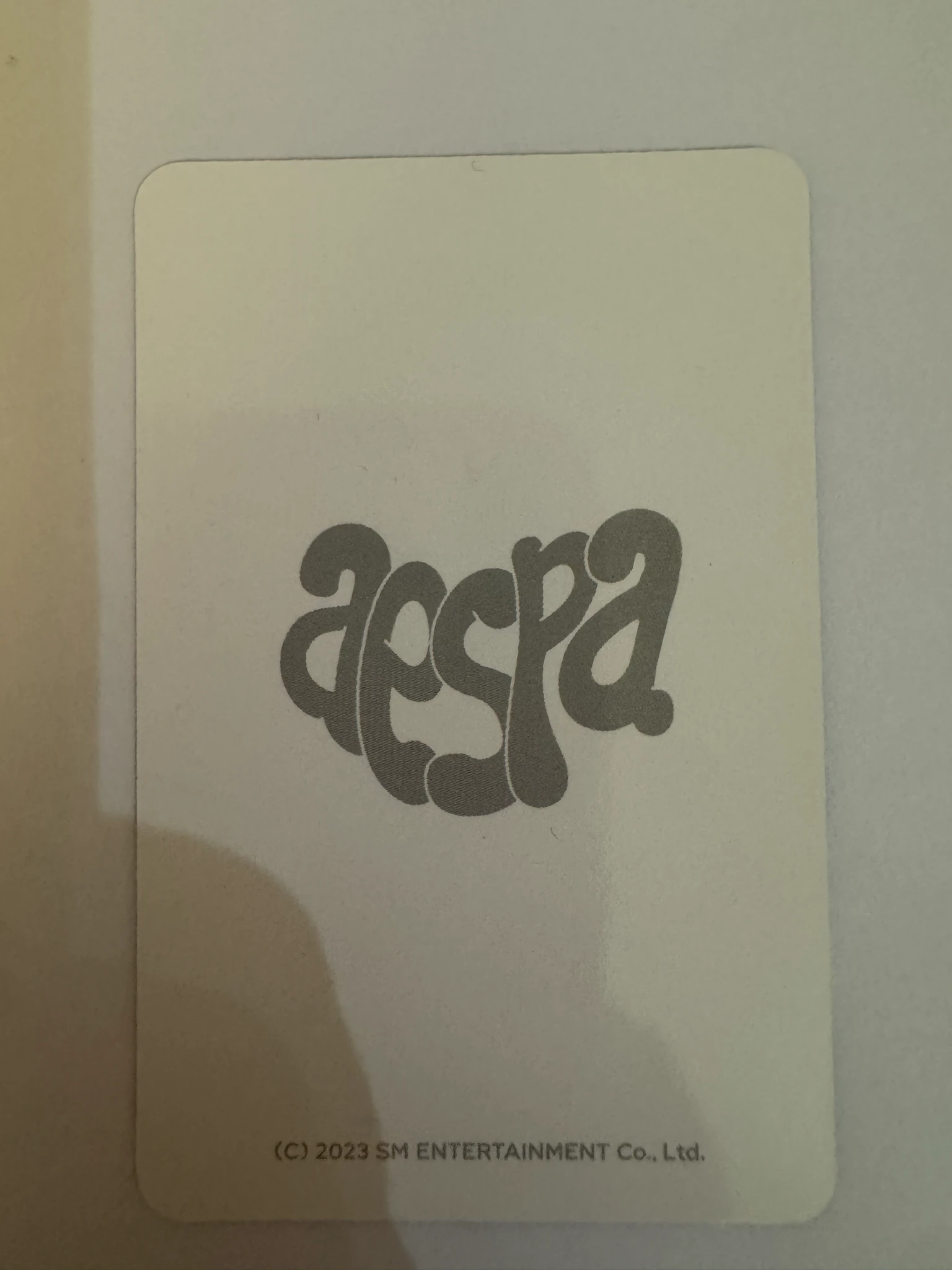 aespa Giselle aespa - Giselle - Come To My Illusion Event pop-up store merch photocard trading card A version listing photo 2