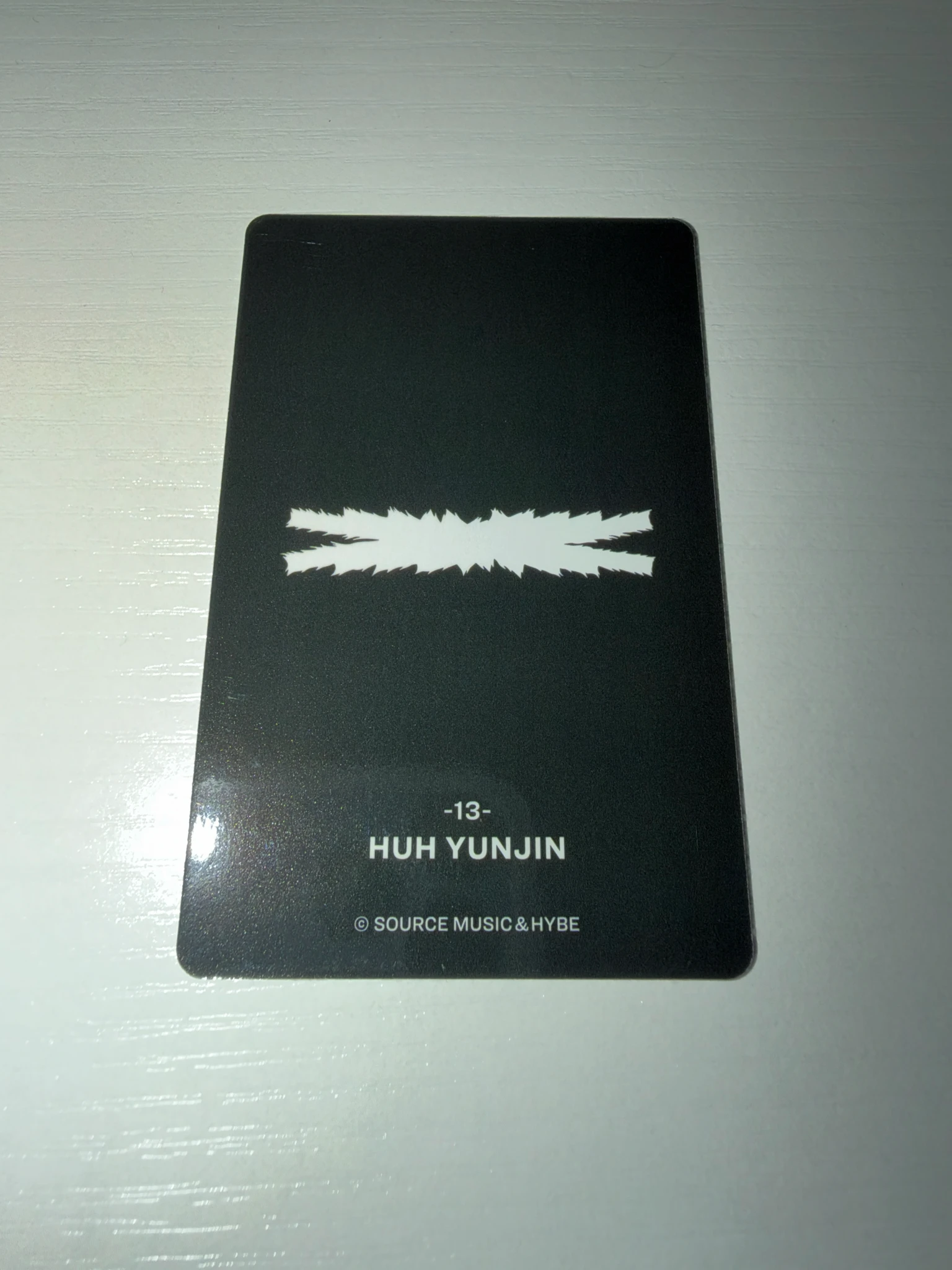 LE SSERAFIM Huh Yunjin LE SSERAFIM - Huh Yunjin - CRAZY (Japanese Ver.) Album trading card 13/25 listing photo 2