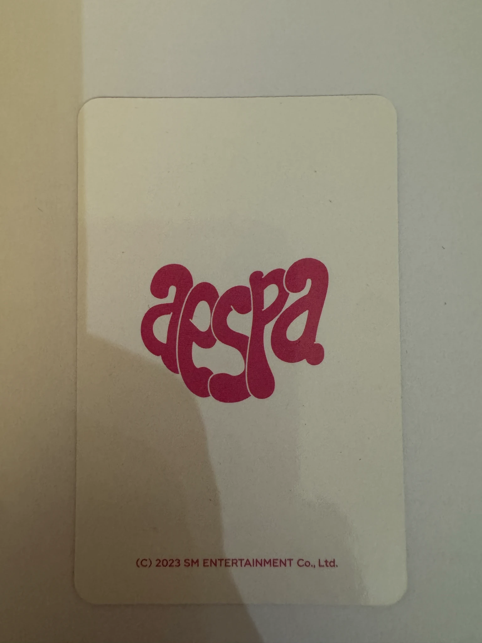 aespa Giselle aespa - Giselle - Come To My Illusion Event trading card merch photocard listing photo 2
