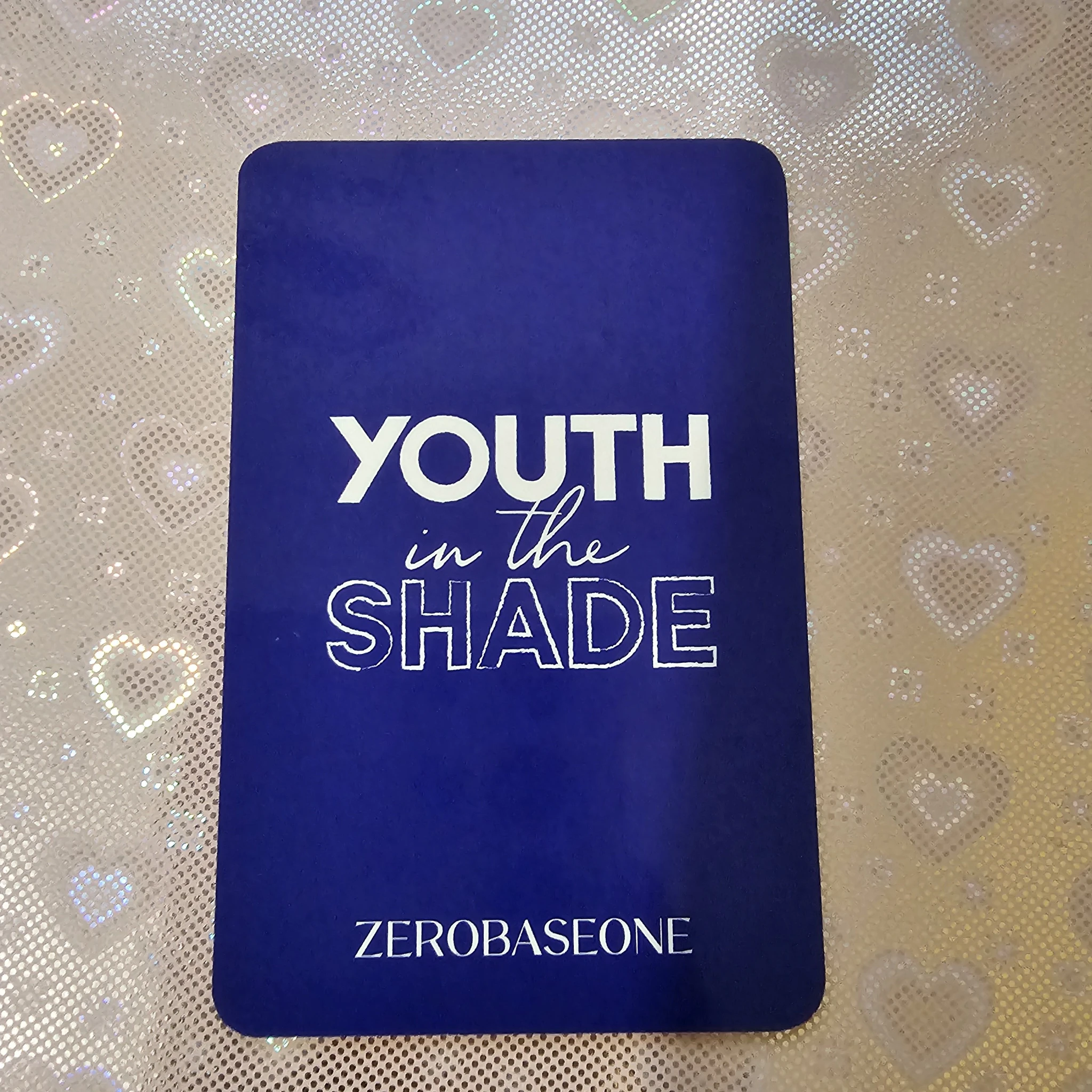 ZEROBASEONE Gunwook ZEROBASEONE - Gunwook - Youth in the Shade Album pob (pre-order benefit) ktown4u lucky draw listing photo 2