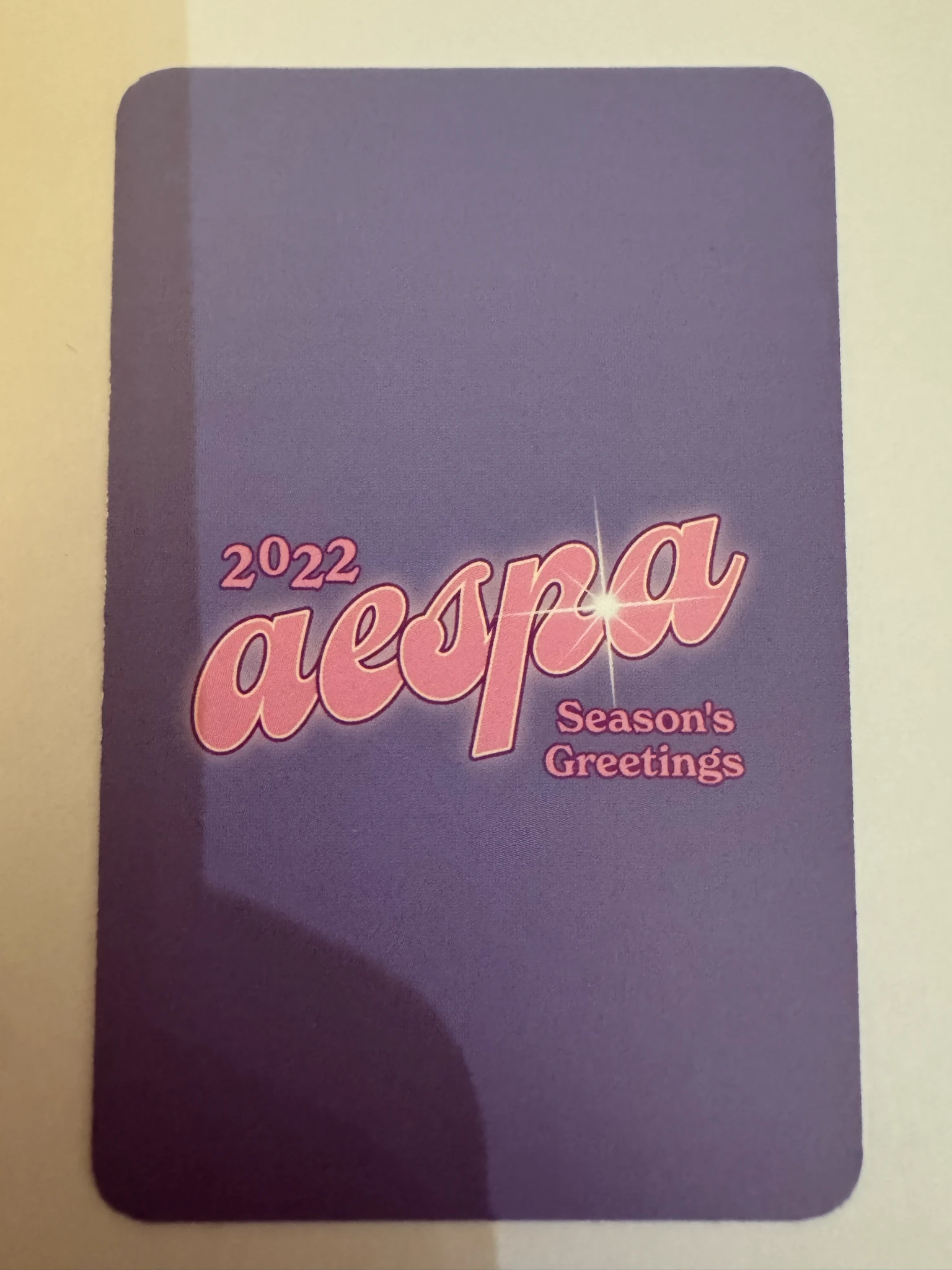 aespa Giselle aespa - Giselle - Season's Greetings (2022) Other ktown4u pob (pre-order benefit) listing photo 2
