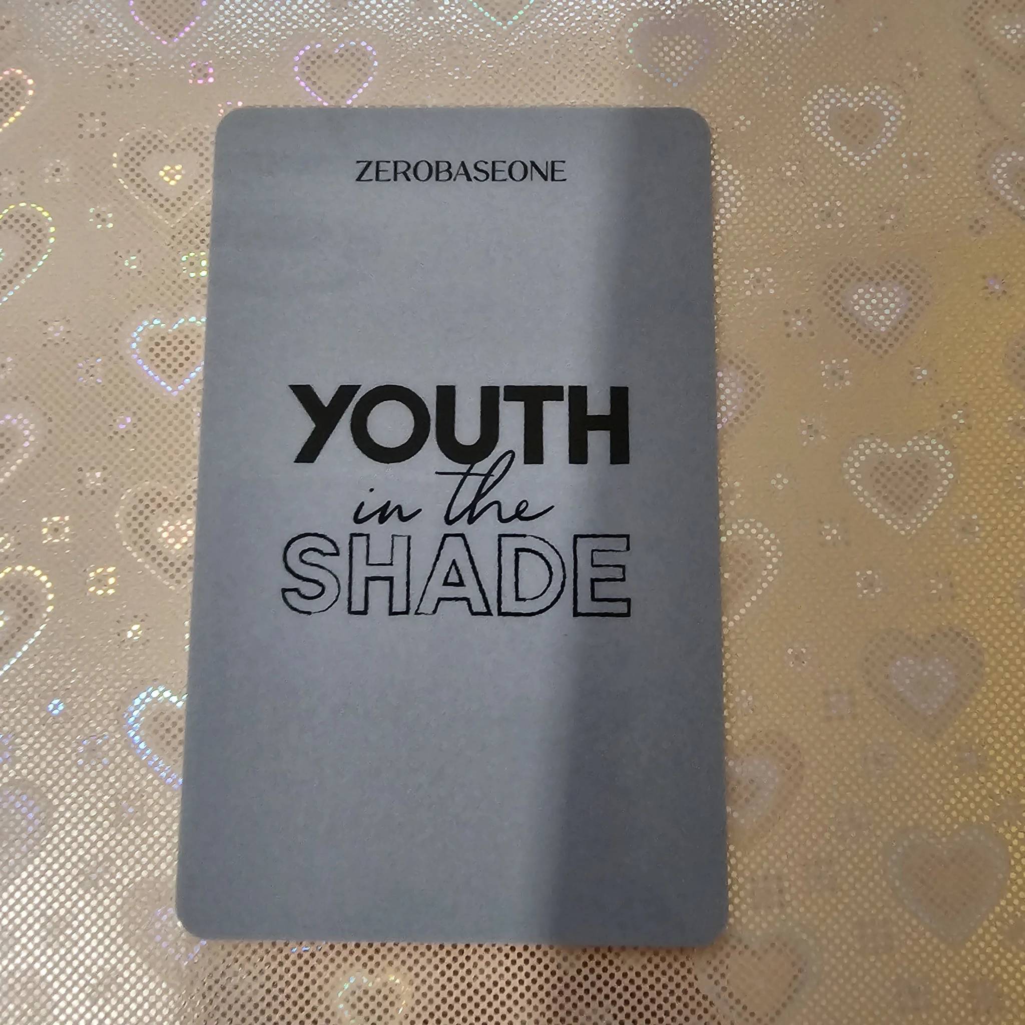 ZEROBASEONE Jiwoong ZEROBASEONE - Jiwoong - Youth in the Shade Album withmuu lucky draw listing photo 2