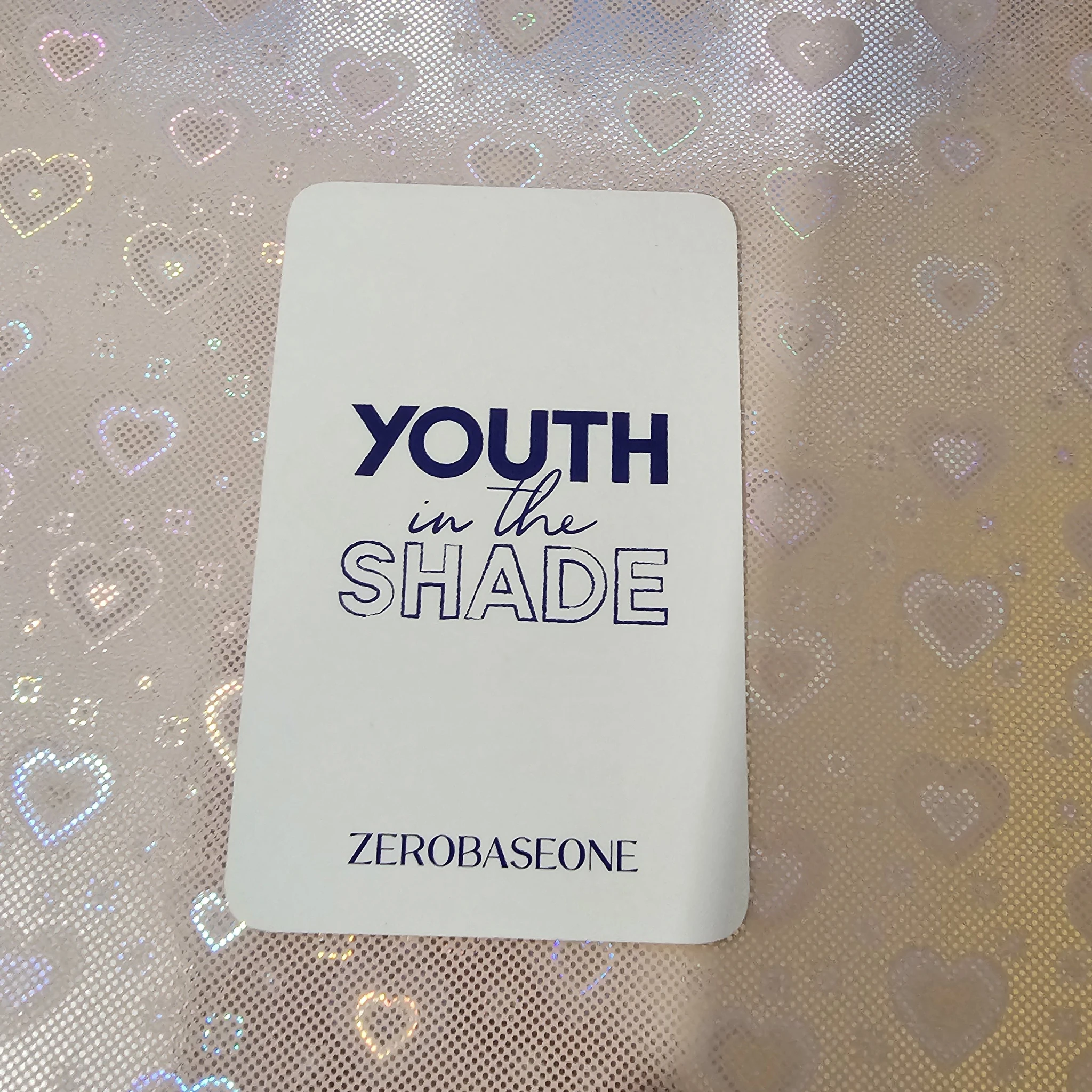 ZEROBASEONE Taerae ZEROBASEONE - Taerae - Youth in the Shade Album ktown4u lucky draw digipack version listing photo 2