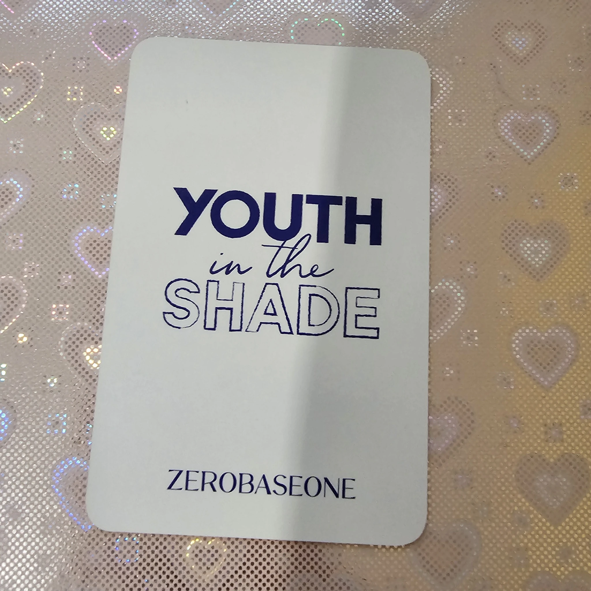 ZEROBASEONE Gunwook ZEROBASEONE - Gunwook - Youth in the Shade Album ktown4u lucky draw listing photo 2