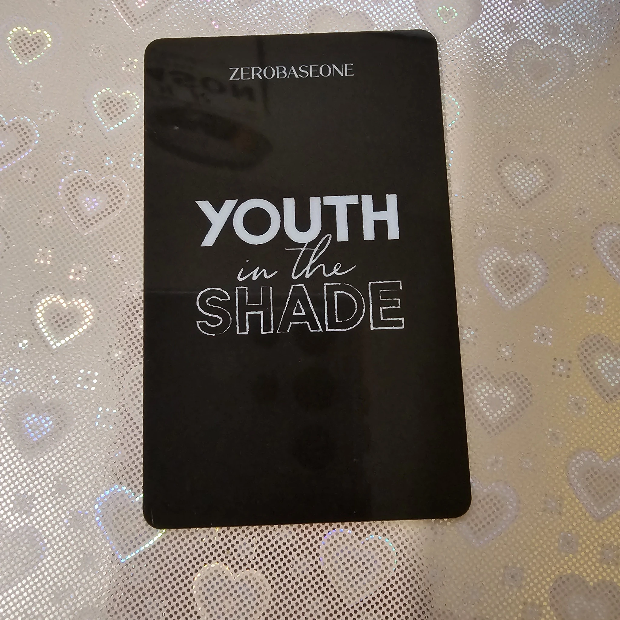 ZEROBASEONE Jiwoong ZEROBASEONE - Jiwoong - Youth in the Shade Album withmuu lucky draw digipack version listing photo 2