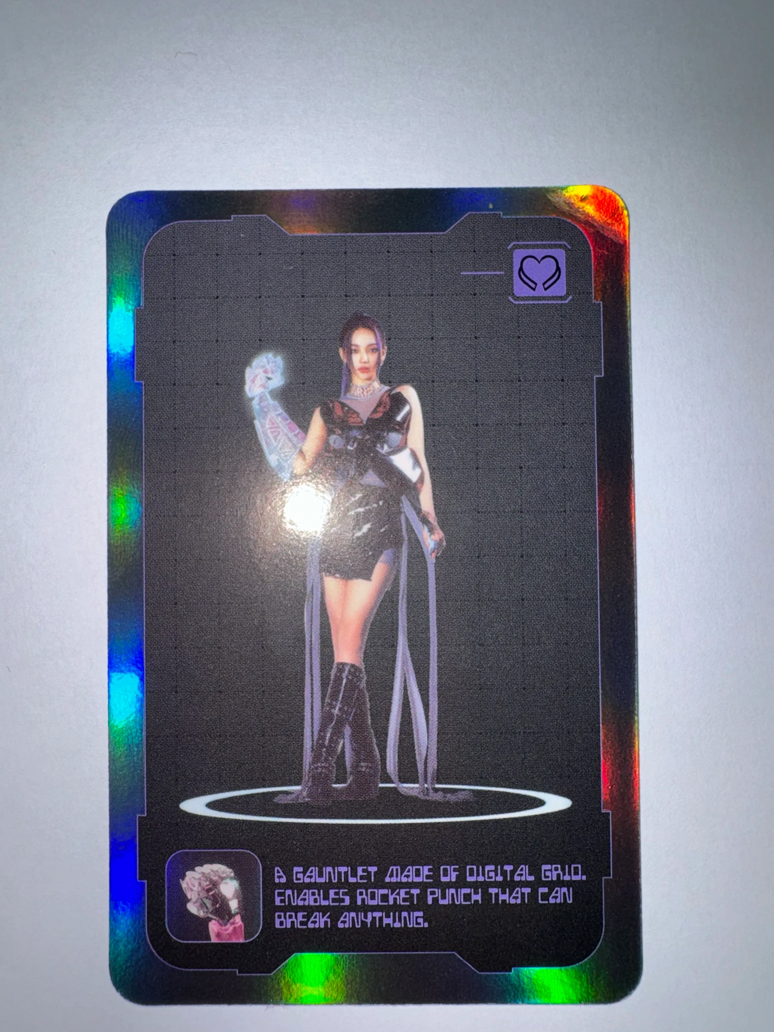 aespa Karina aespa - Karina - Girls Album album photocard holographic (hologram) listing photo 2