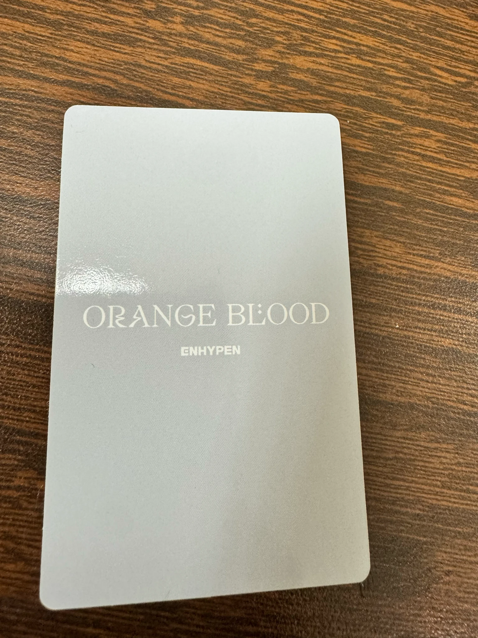 ENHYPEN Jay ENHYPEN - Jay - ORANGE BLOOD Album album photocard listing photo 2