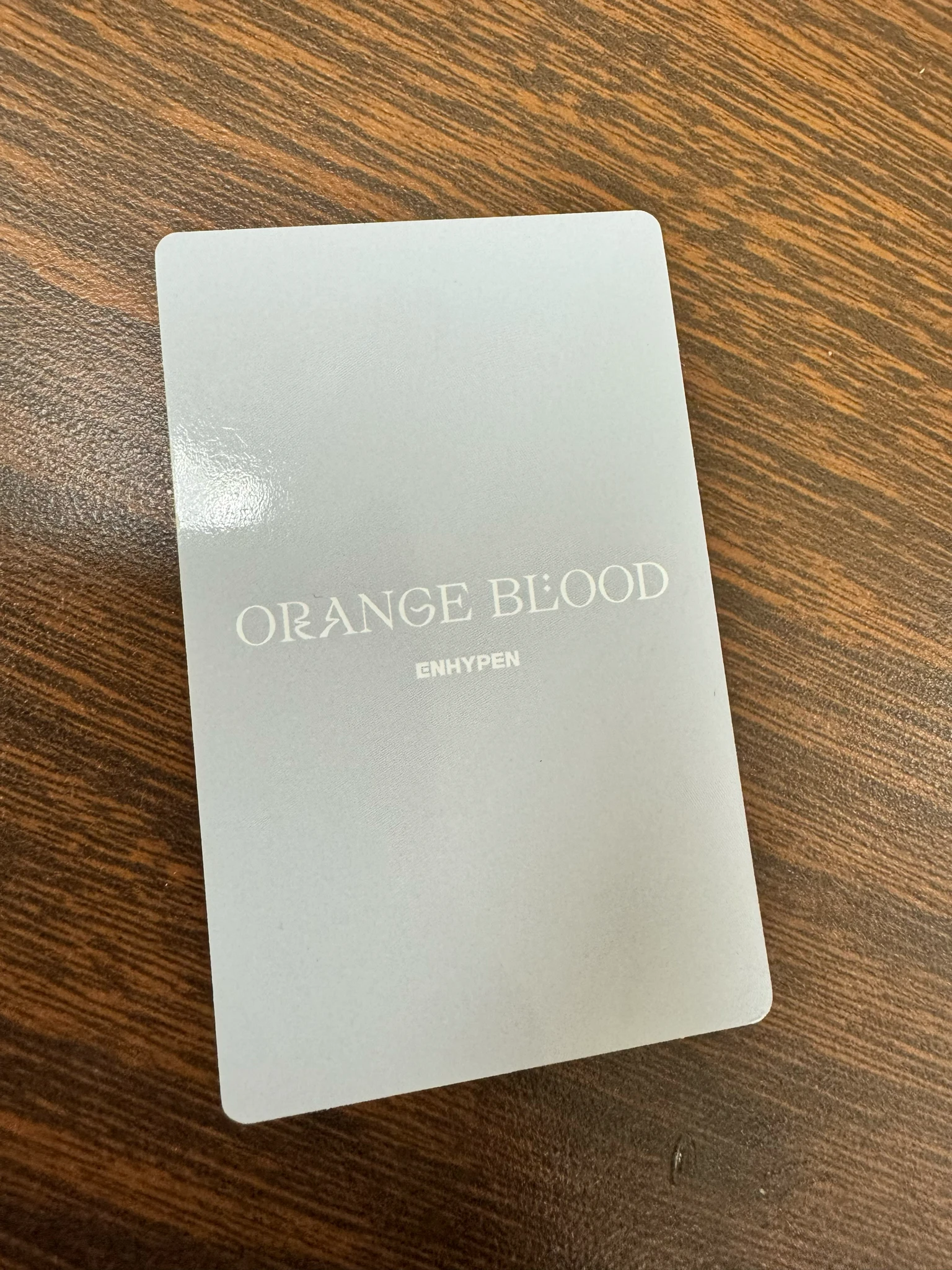 ENHYPEN Jay ENHYPEN - Jay - ORANGE BLOOD Album album photocard listing photo 2