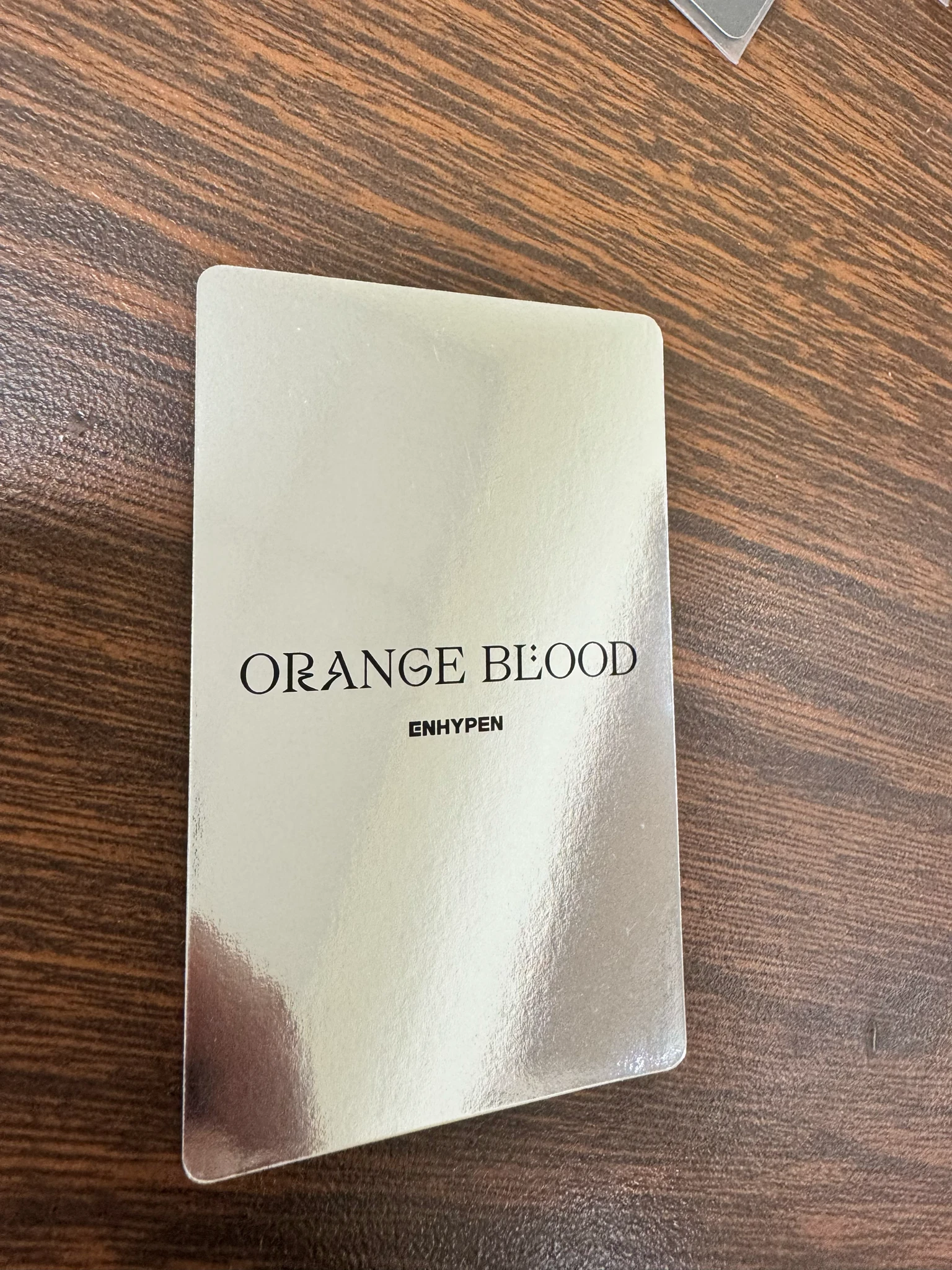 ENHYPEN Jay ENHYPEN - Jay - ORANGE BLOOD Album yizhiyu standard version round 1 lucky draw listing photo 2