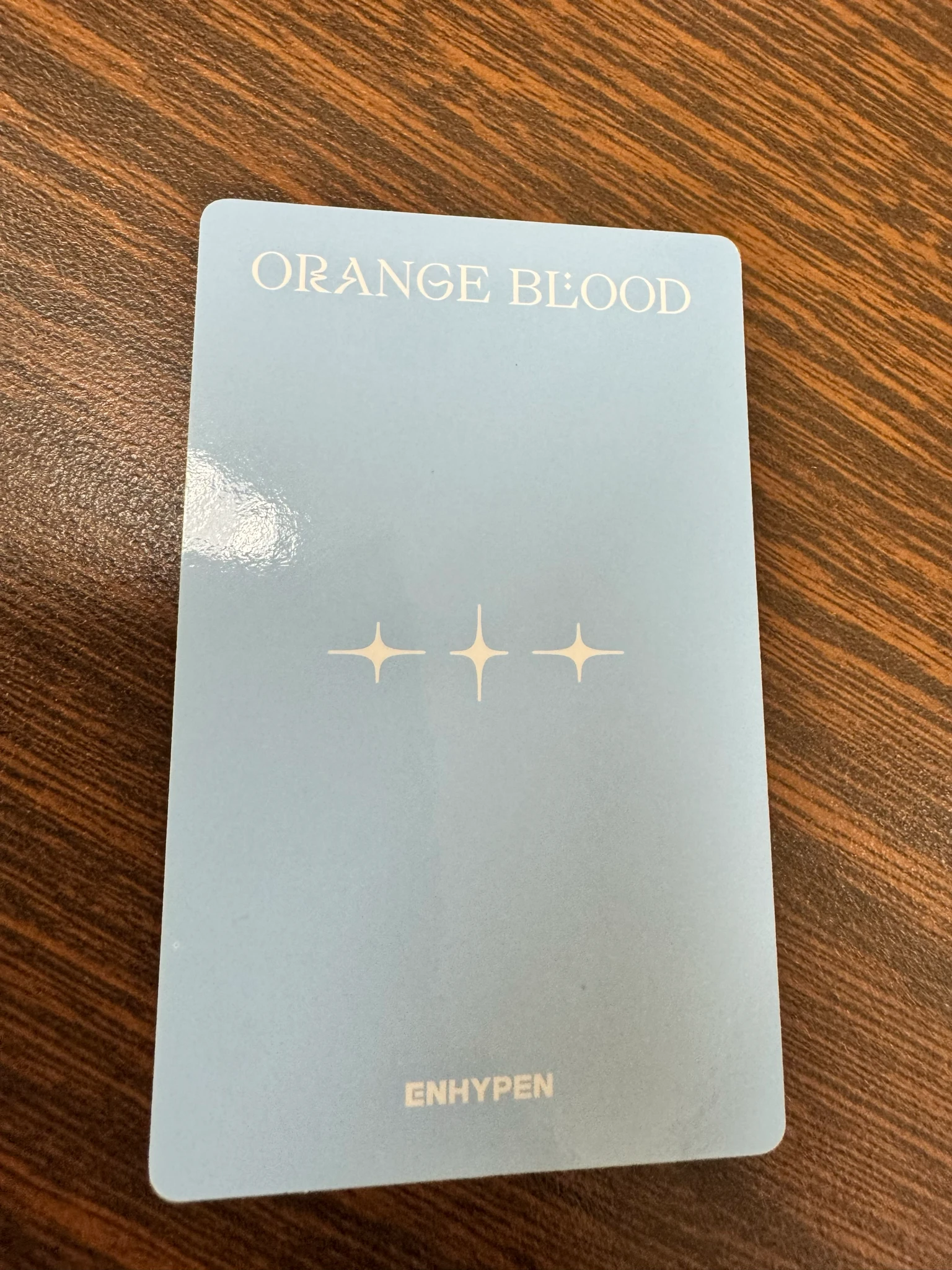 ENHYPEN Jay ENHYPEN - Jay - ORANGE BLOOD Album weverse album version korean album album photocard listing photo 2