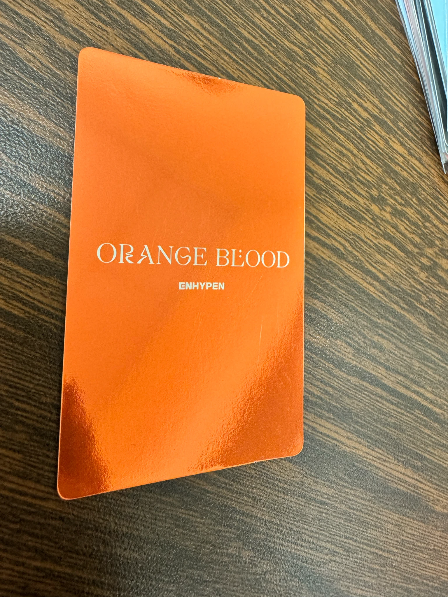 ENHYPEN Jay ENHYPEN - Jay - ORANGE BLOOD Album ksana version korean album album photocard listing photo 2