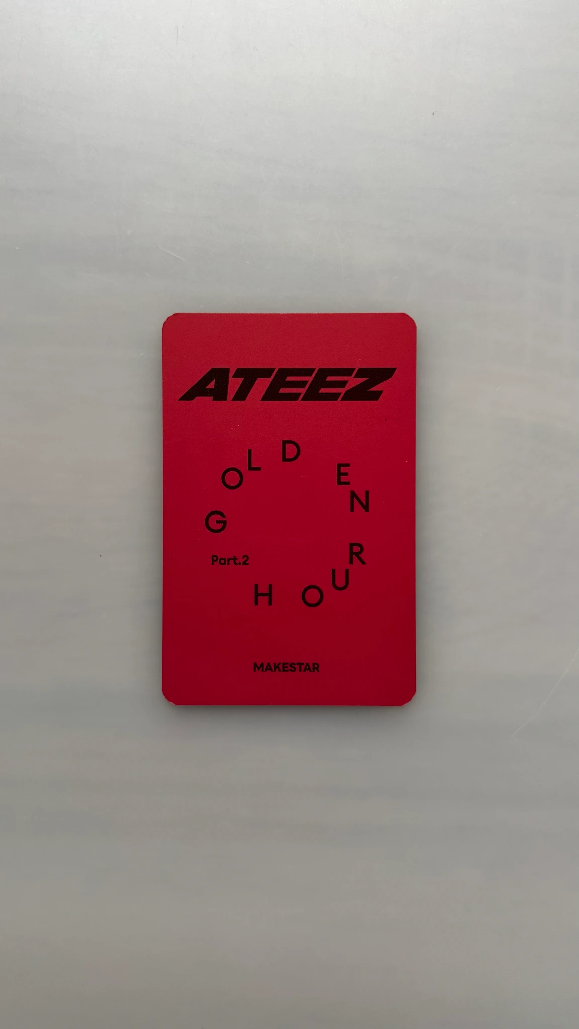 ATEEZ Wooyoung ATEEZ - Wooyoung - Golden Hour : Part.2 Album makestar listing photo 2