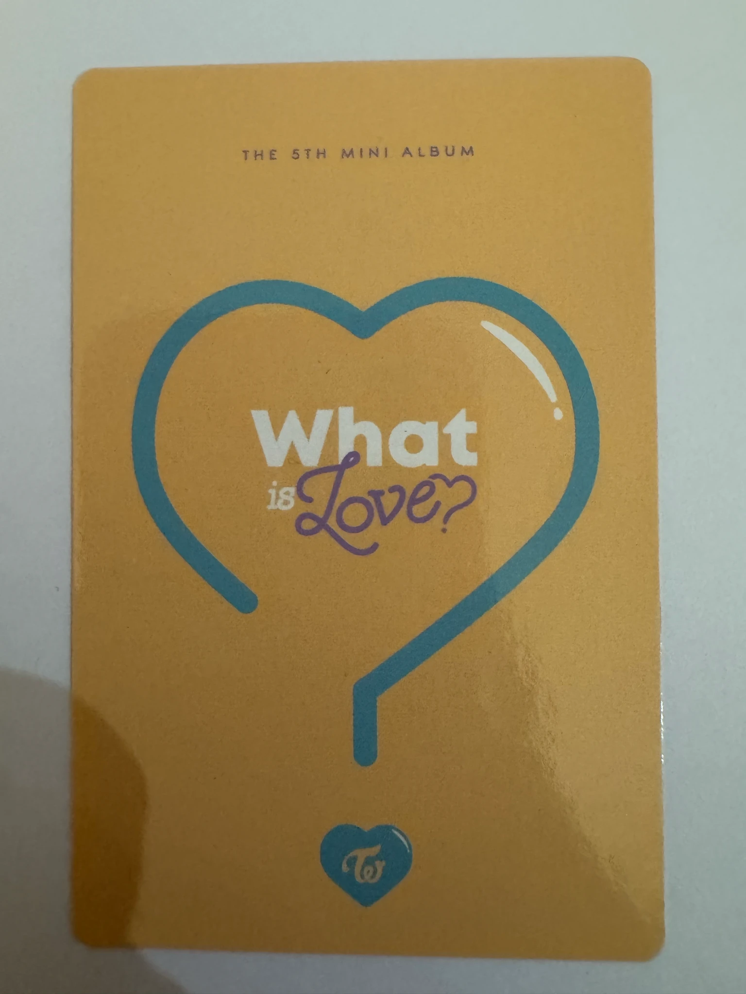 TWICE TWICE - What is Love? Album photocard set pob (pre-order benefit) B version listing photo 2