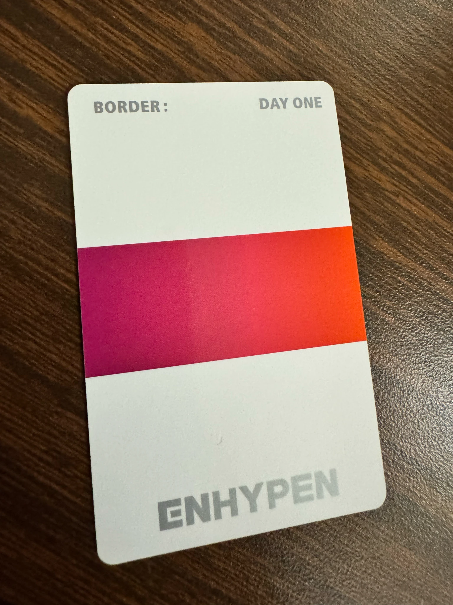 ENHYPEN Jay ENHYPEN - Jay - BORDER : DAY ONE Album album photocard dusk version listing photo 2