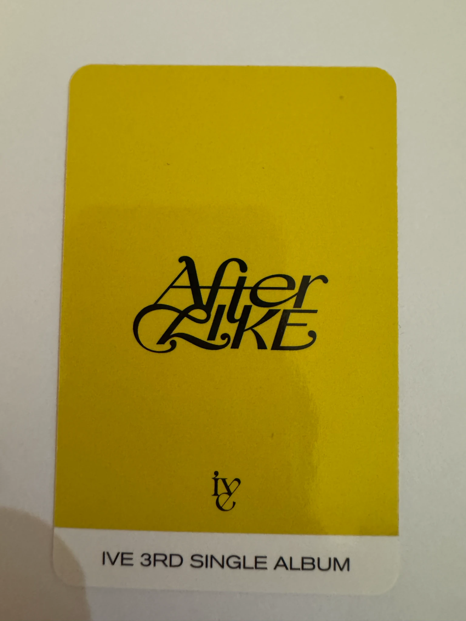 IVE Rei IVE - Rei - After LIKE Album album photocard jewel case listing photo 2