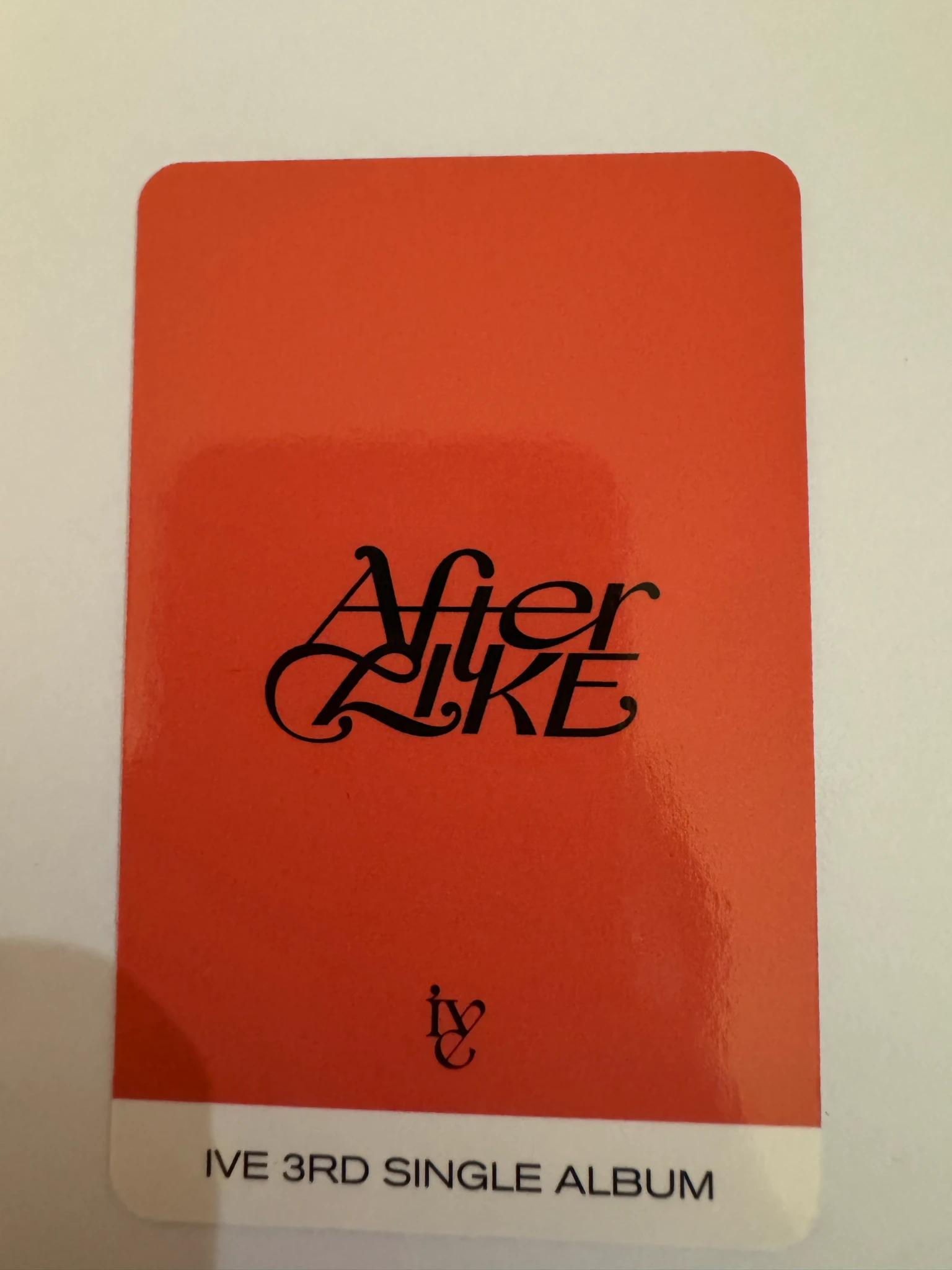 IVE Rei IVE - Rei - After LIKE Album album photocard ver. 1 listing photo 2