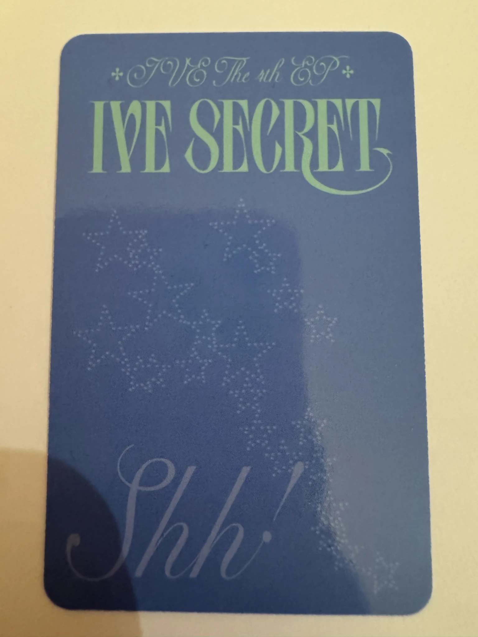 IVE Rei IVE - Rei - IVE SECRET Album album photocard shh! version listing photo 2