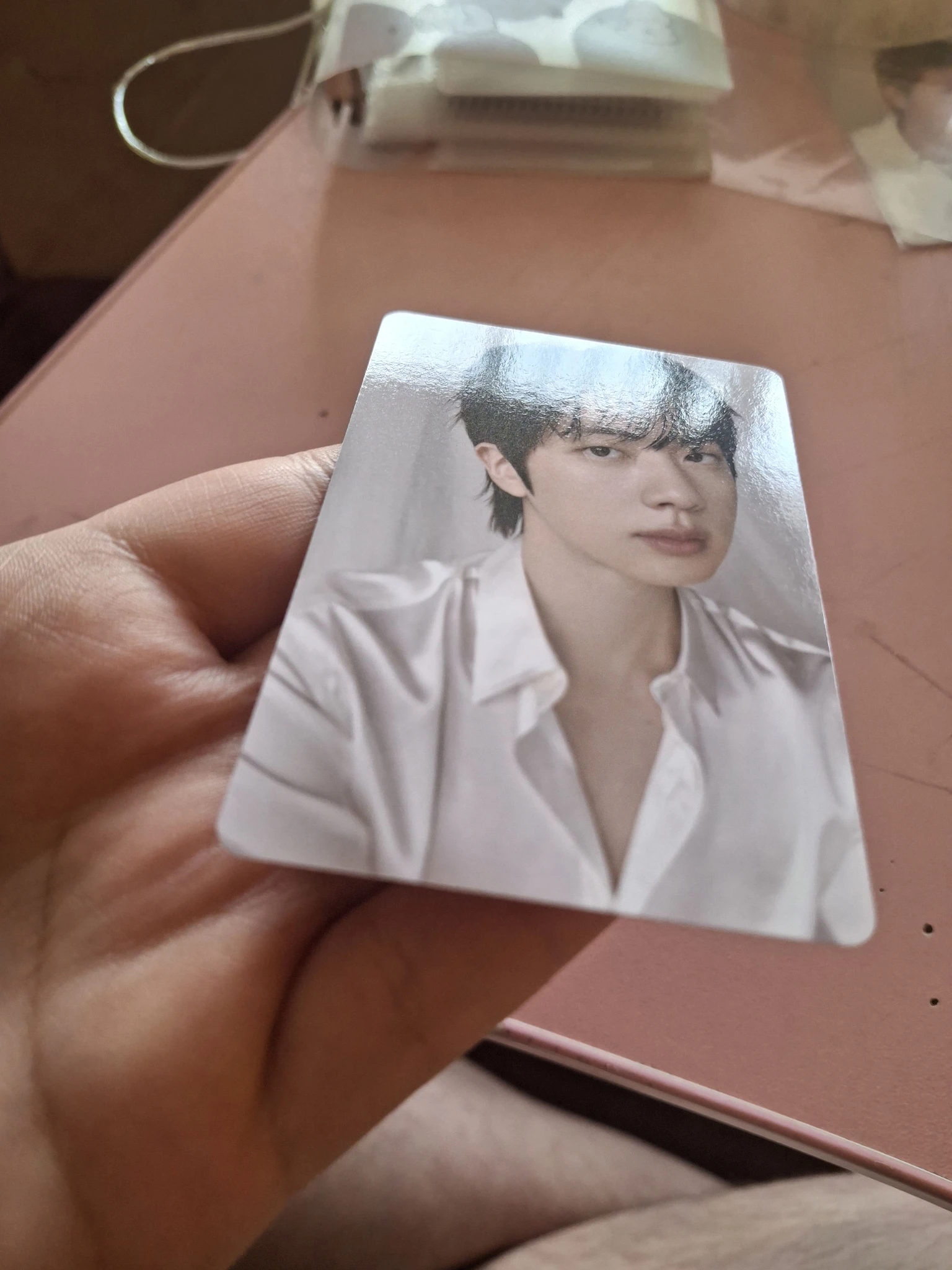 BTS Jin BTS - Jin - ARIRANG World Tour Event army zone goyang photocard set listing photo 2