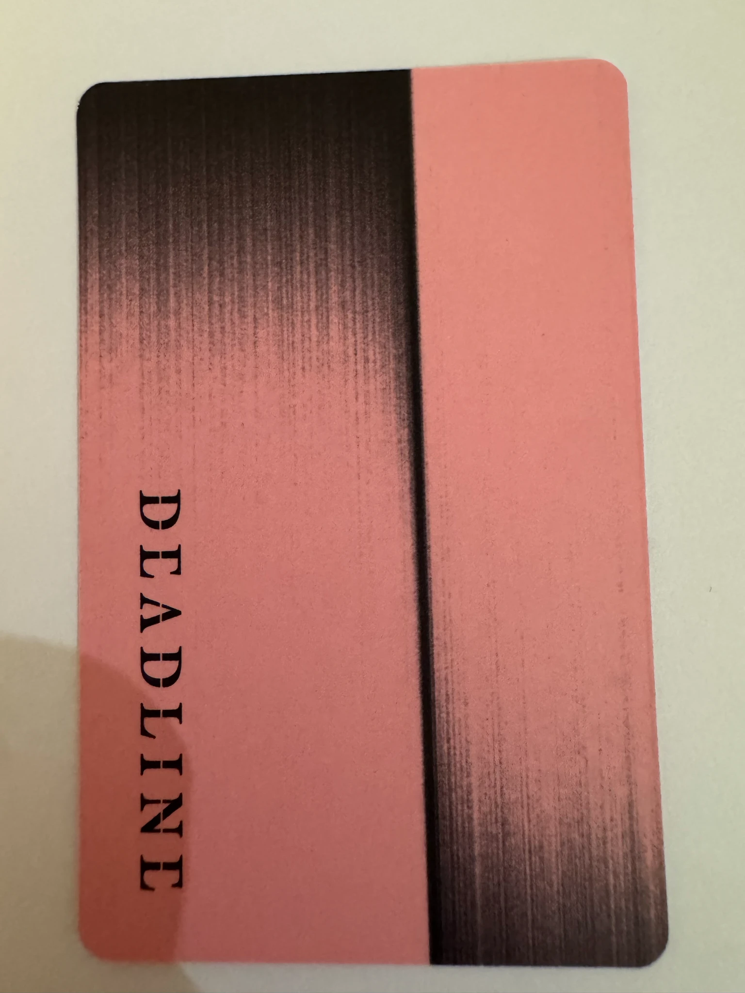 BLACKPINK Jennie BLACKPINK - Jennie - Deadline Album pink version album photocard listing photo 2