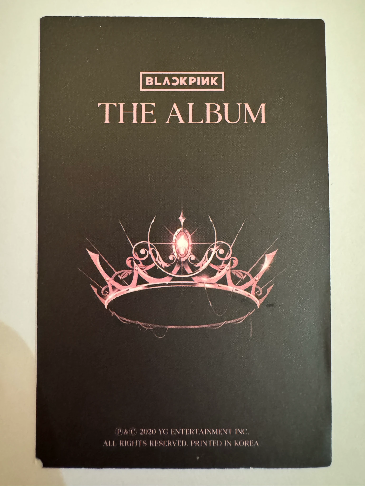 BLACKPINK Lisa BLACKPINK-Lisa-Album-THE ALBUM listing photo 2