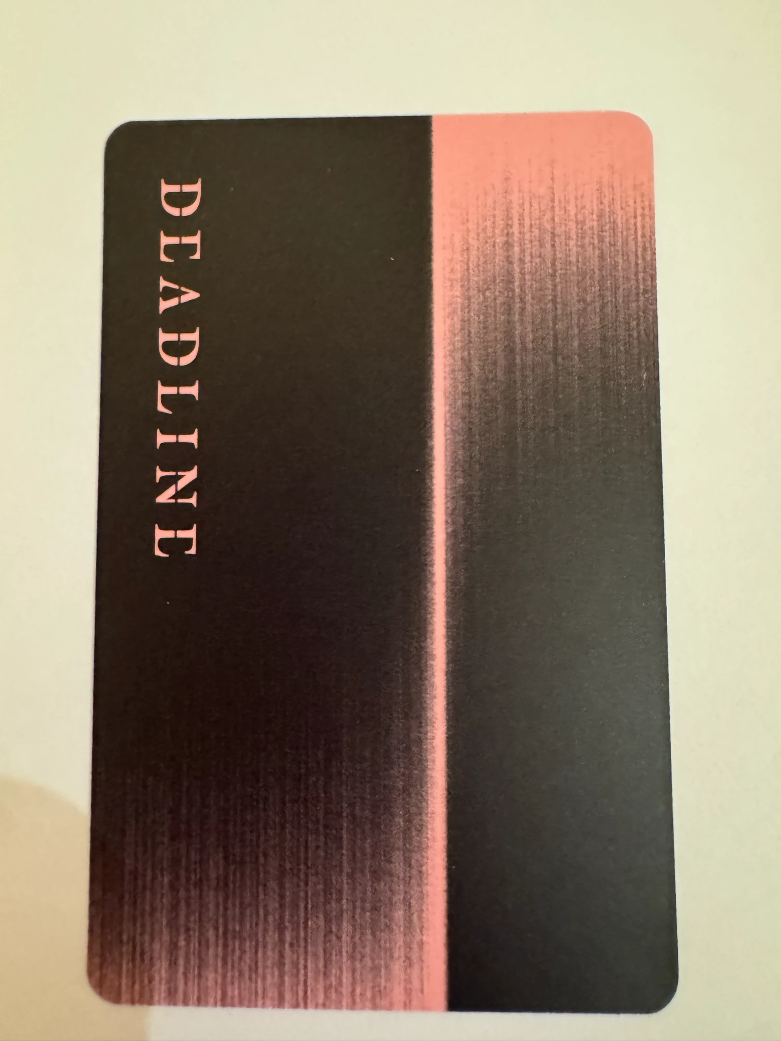 BLACKPINK Jisoo BLACKPINK - Jisoo - Deadline Album black version album photocard listing photo 2