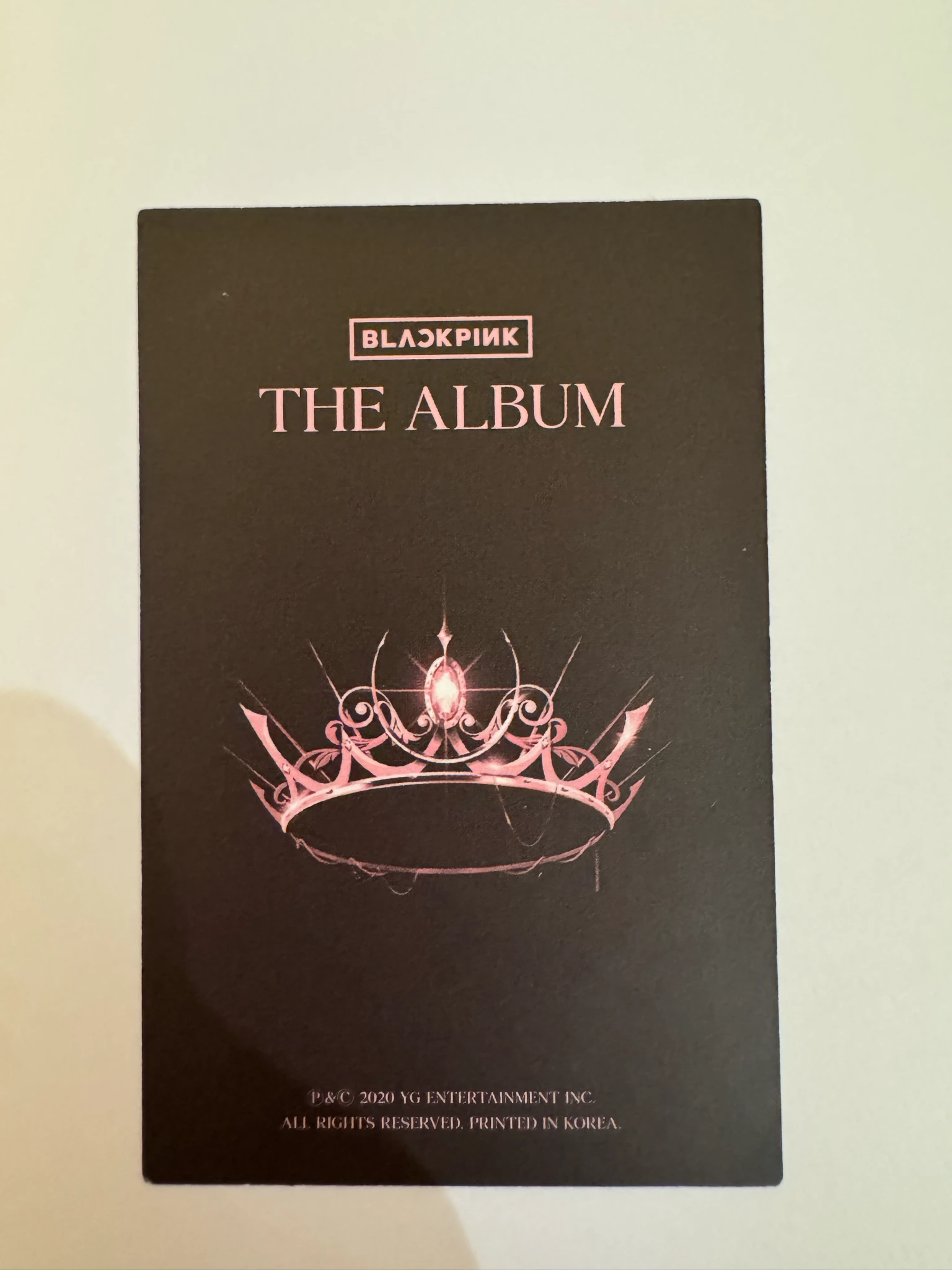 BLACKPINK Jisoo BLACKPINK-Jisoo-Album-THE ALBUM listing photo 2