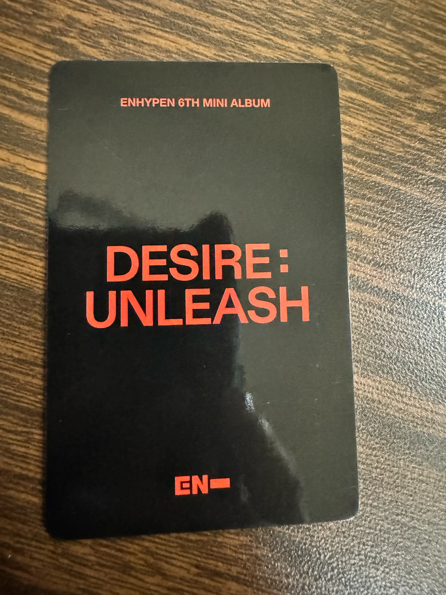 ENHYPEN Jake ENHYPEN - Jake - DESIRE: UNLEASH Album lucky draw round 4 yizhiyu (yzy) listing photo 2