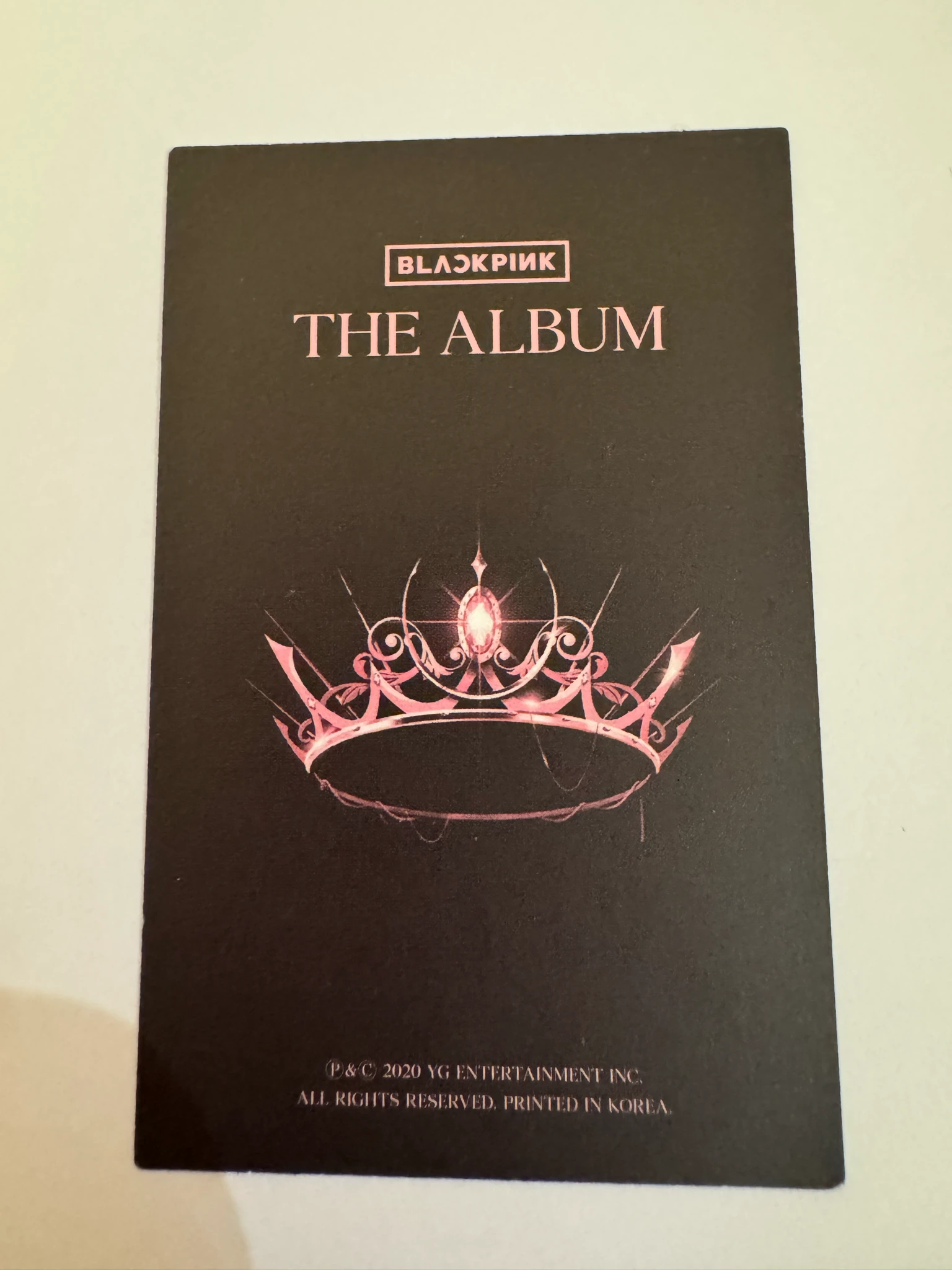 BLACKPINK Jisoo BLACKPINK-Jisoo-Album-THE ALBUM listing photo 2