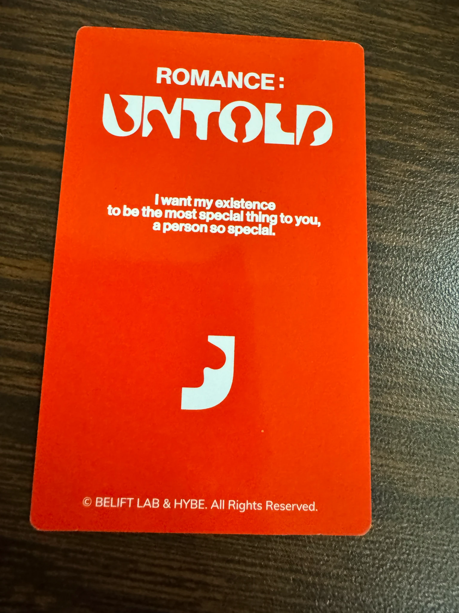 ENHYPEN Jake ENHYPEN - Jake - ROMANCE: UNTOLD Album merch photocard photocard holder listing photo 2