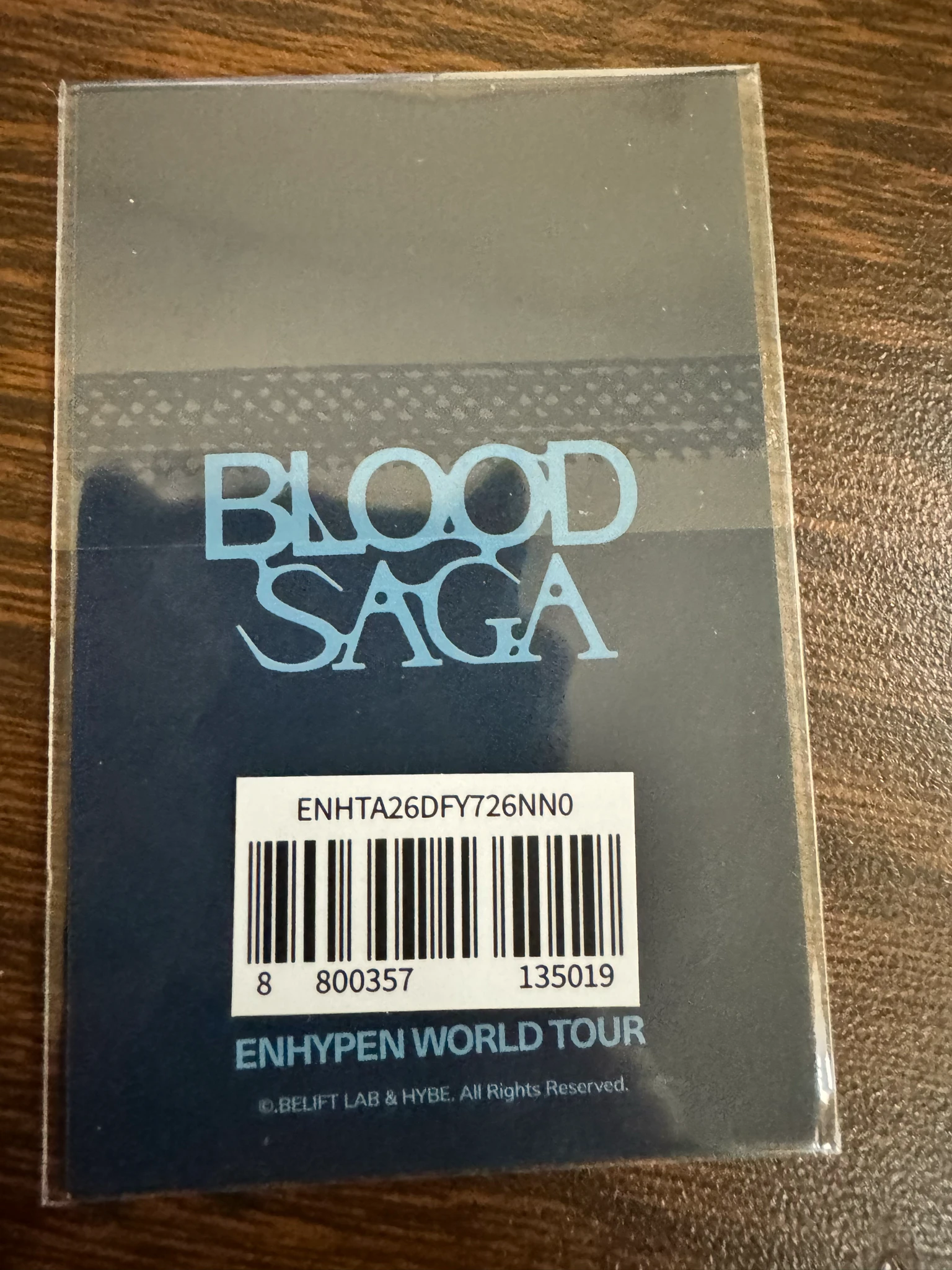 ENHYPEN Jake ENHYPEN - Jake - World Tour 'Blood Saga' Event merch photocard weverse event spending benefit listing photo 2