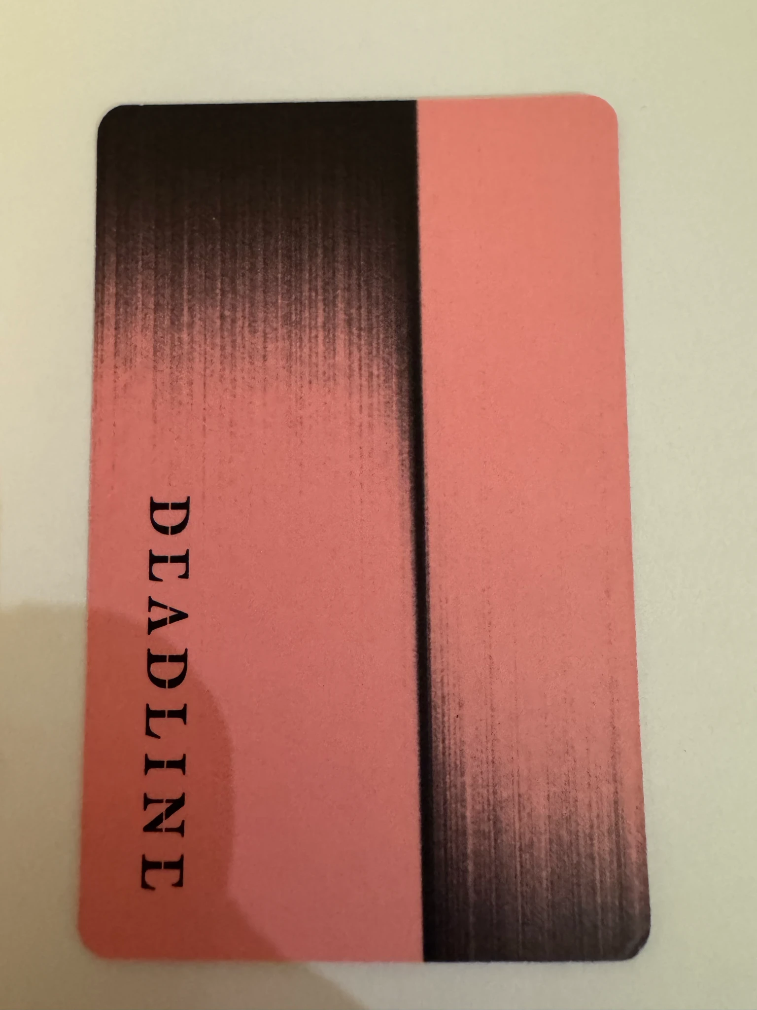 BLACKPINK Jisoo BLACKPINK - Jisoo - Deadline Album album photocard pink version listing photo 2