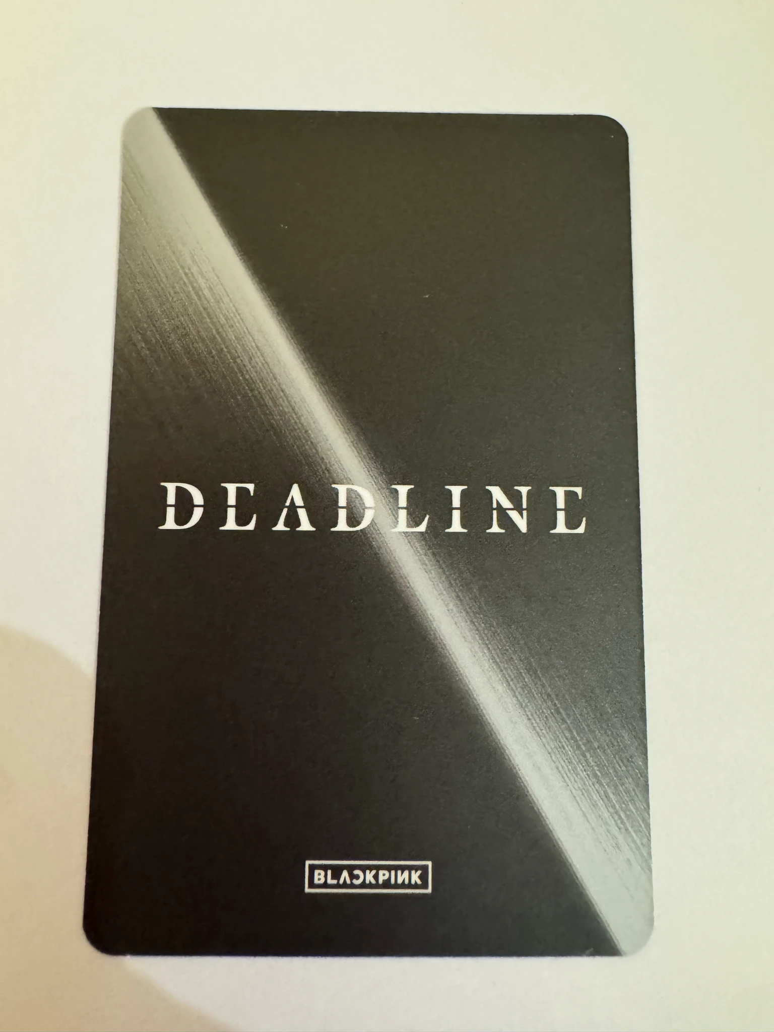 BLACKPINK Jisoo BLACKPINK - Jisoo - Deadline Album silver version album photocard listing photo 2