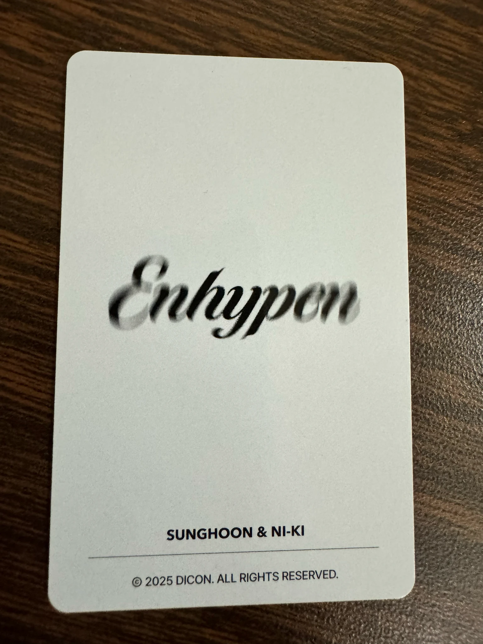 ENHYPEN ENHYPEN - Sunghoon & Ni-ki - DICON ISSUE N°30 SPECIAL EDITION ENHYPEN EVEN-MORE B TYPE Other photocard set listing photo 2