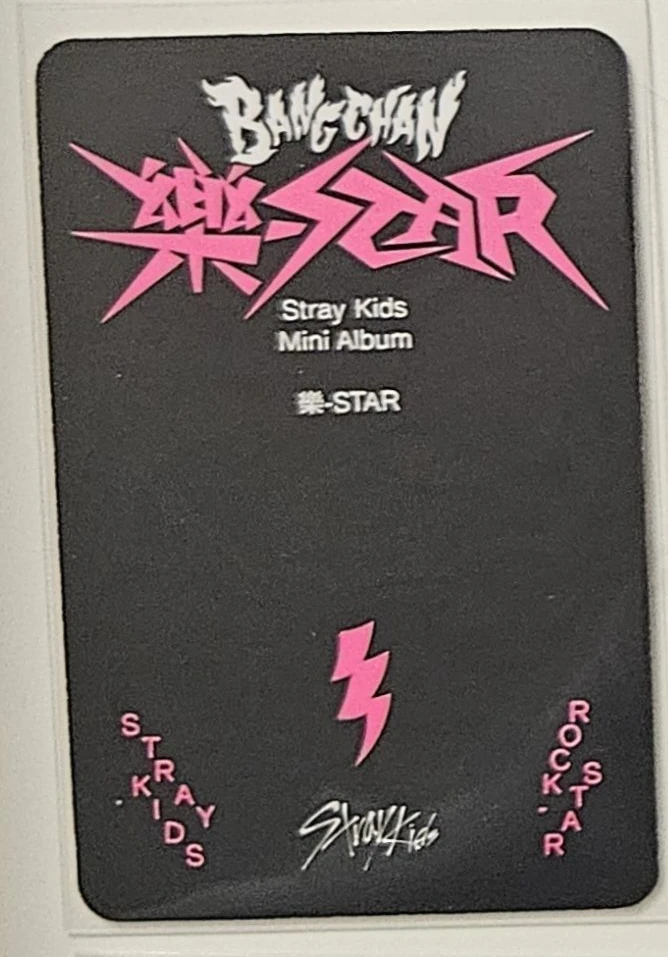 Stray Kids Bang Chan Stray Kids - Bang Chan - Rock Star Album listing photo 2