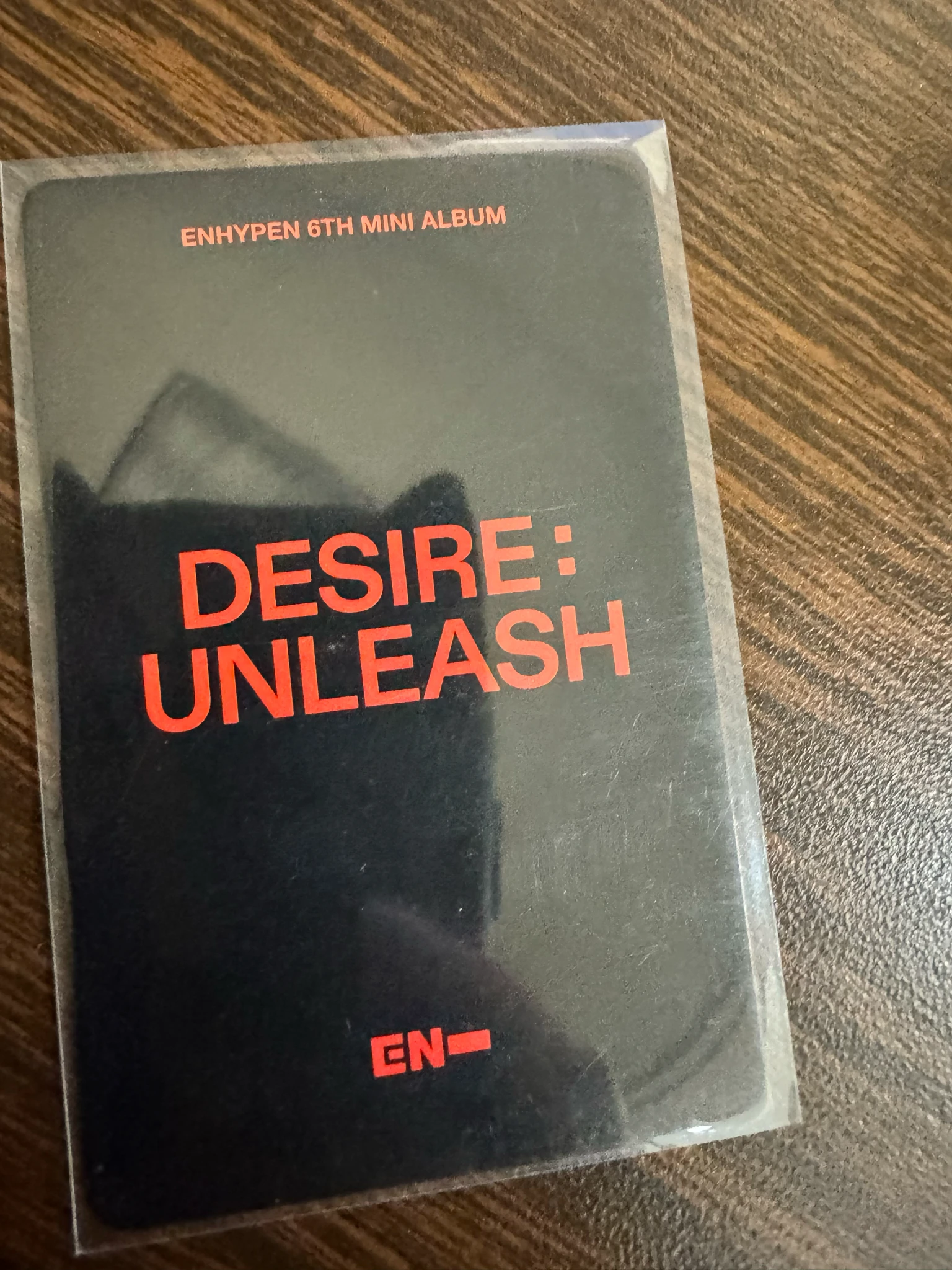 ENHYPEN Sunghoon ENHYPEN - Sunghoon - DESIRE: UNLEASH Album lucky draw round 4 yizhiyu (yzy) listing photo 2