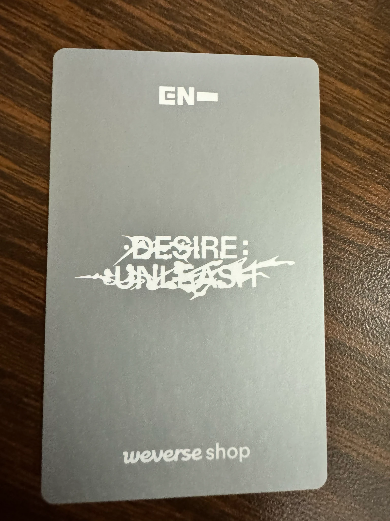 ENHYPEN Sunghoon ENHYPEN - Sunghoon - DESIRE: UNLEASH Album youtube gift round 2 pre-order benefit (pob) listing photo 2