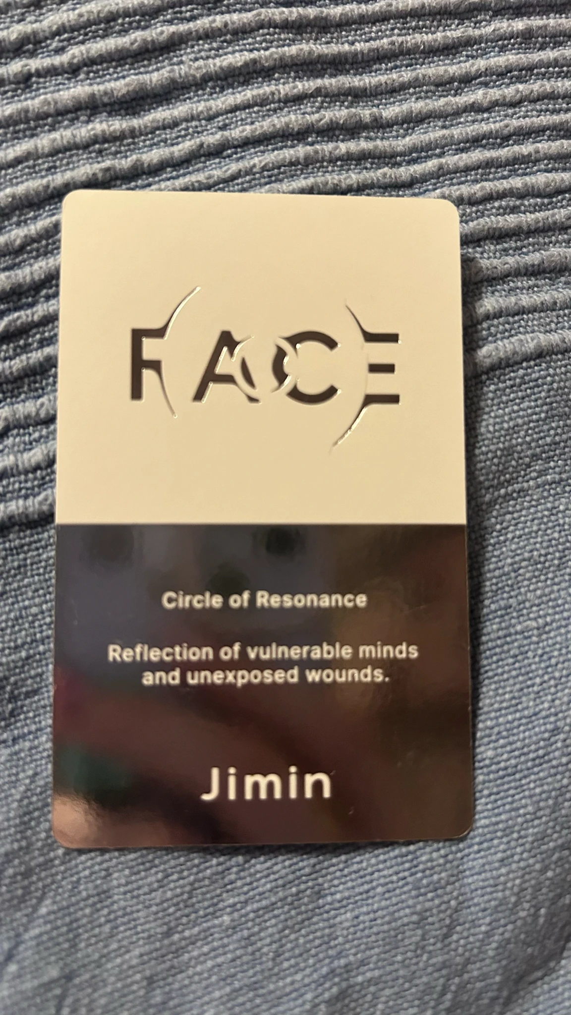 BTS Jimin BTS - Jimin - Face Album album photocard invisible face ver. listing photo 2