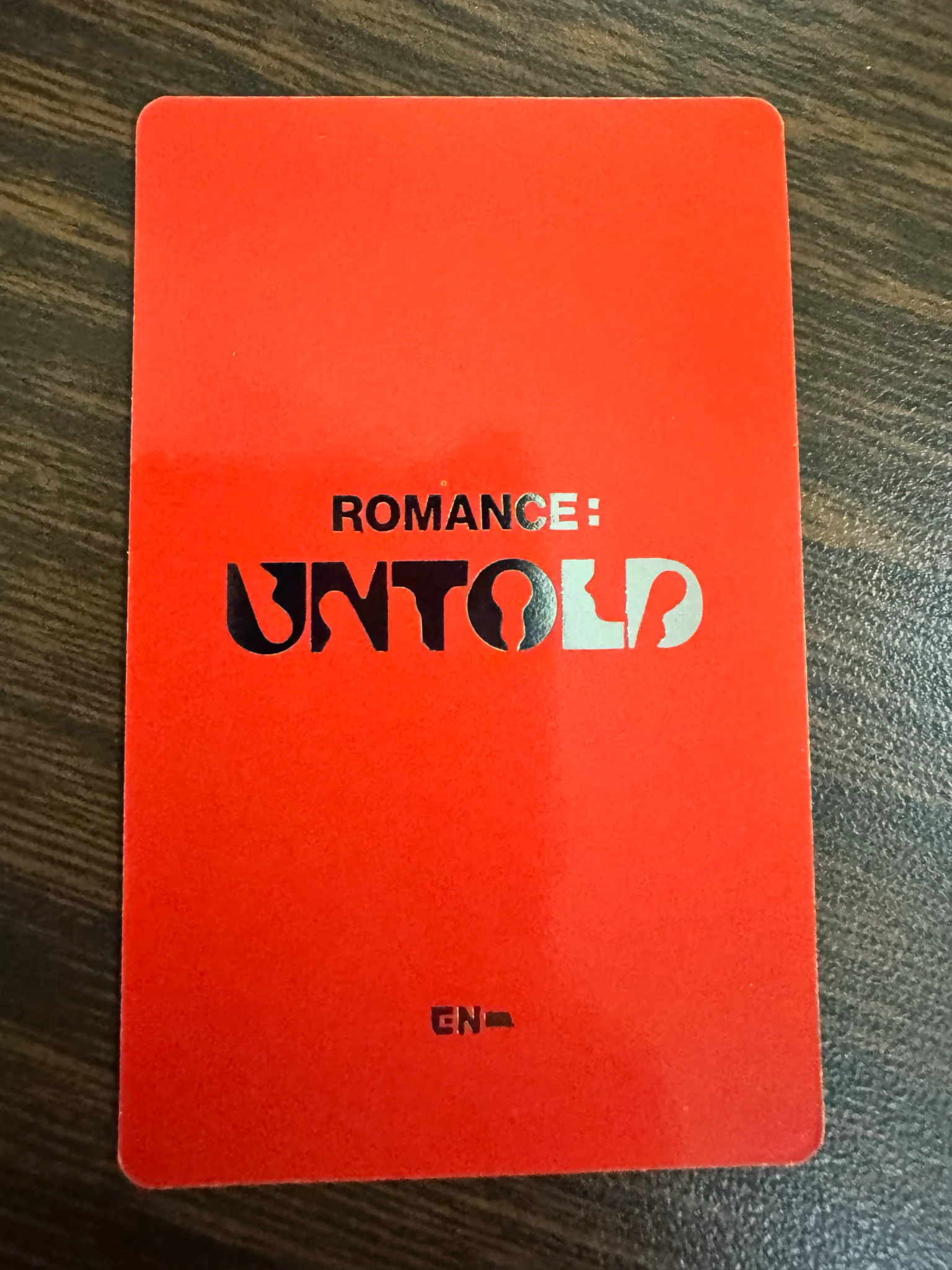 ENHYPEN Sunghoon ENHYPEN - Sunghoon - ROMANCE: UNTOLD Album inceptio version album photocard B version listing photo 2