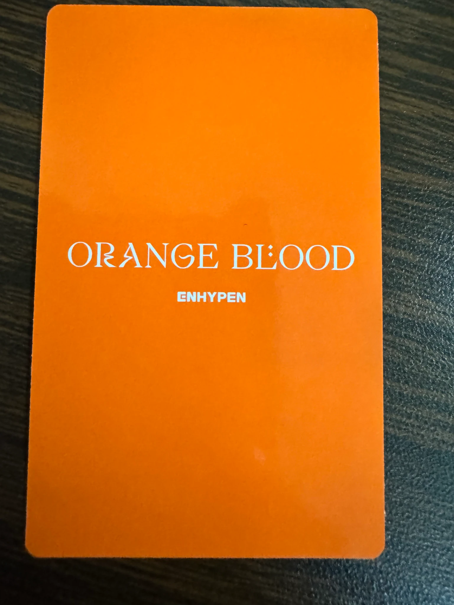ENHYPEN Sunghoon ENHYPEN - Sunghoon - ORANGE BLOOD Album listing photo 2