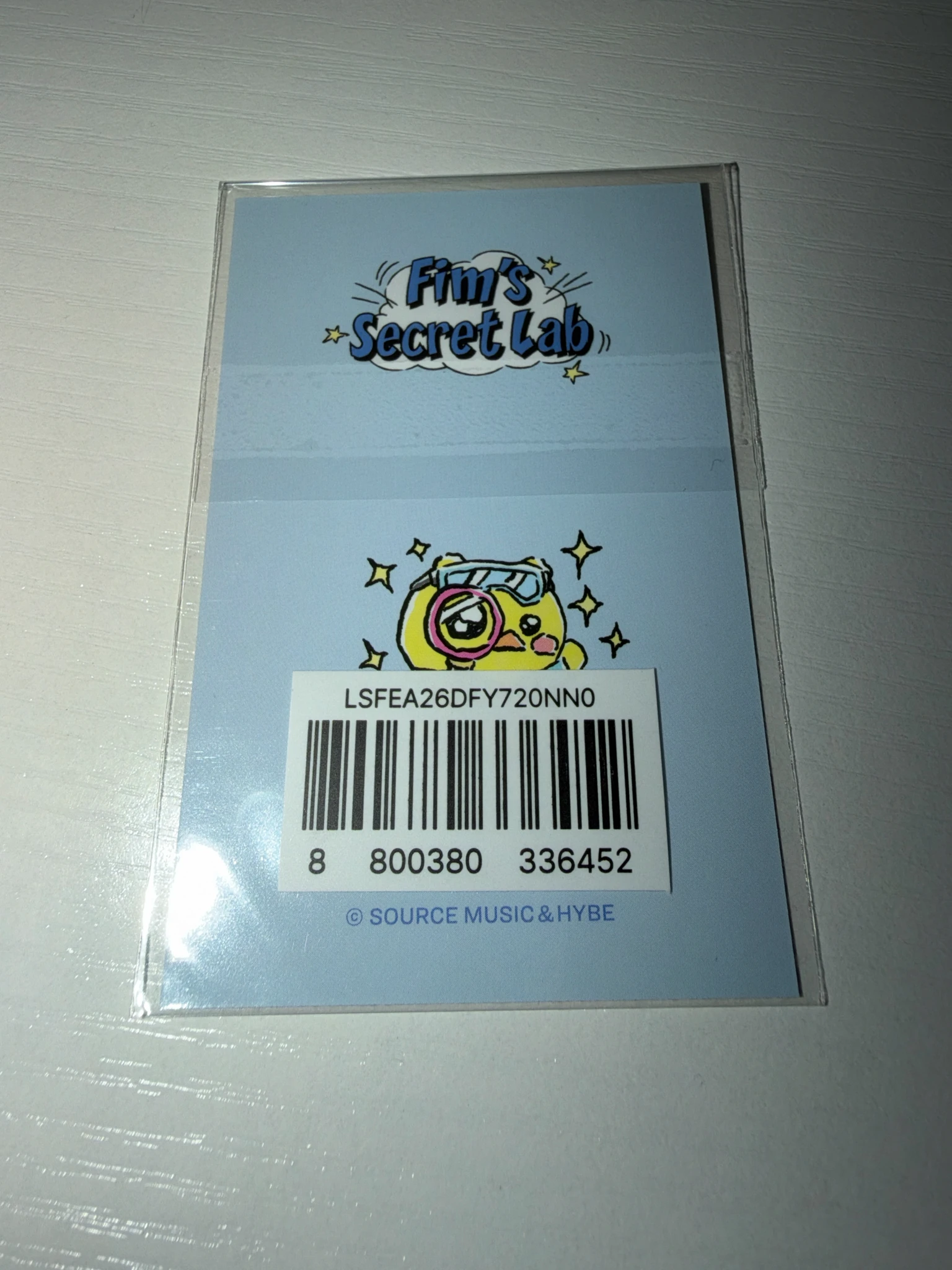 LE SSERAFIM Hong Eunchae LE SSERAFIM - Hong Eunchae - Fim’s Club Special Pop-Up - “Fim’s Secret Lab" Event purchase benefit merch photocard weverse global shop (wvg) fim's club listing photo 2