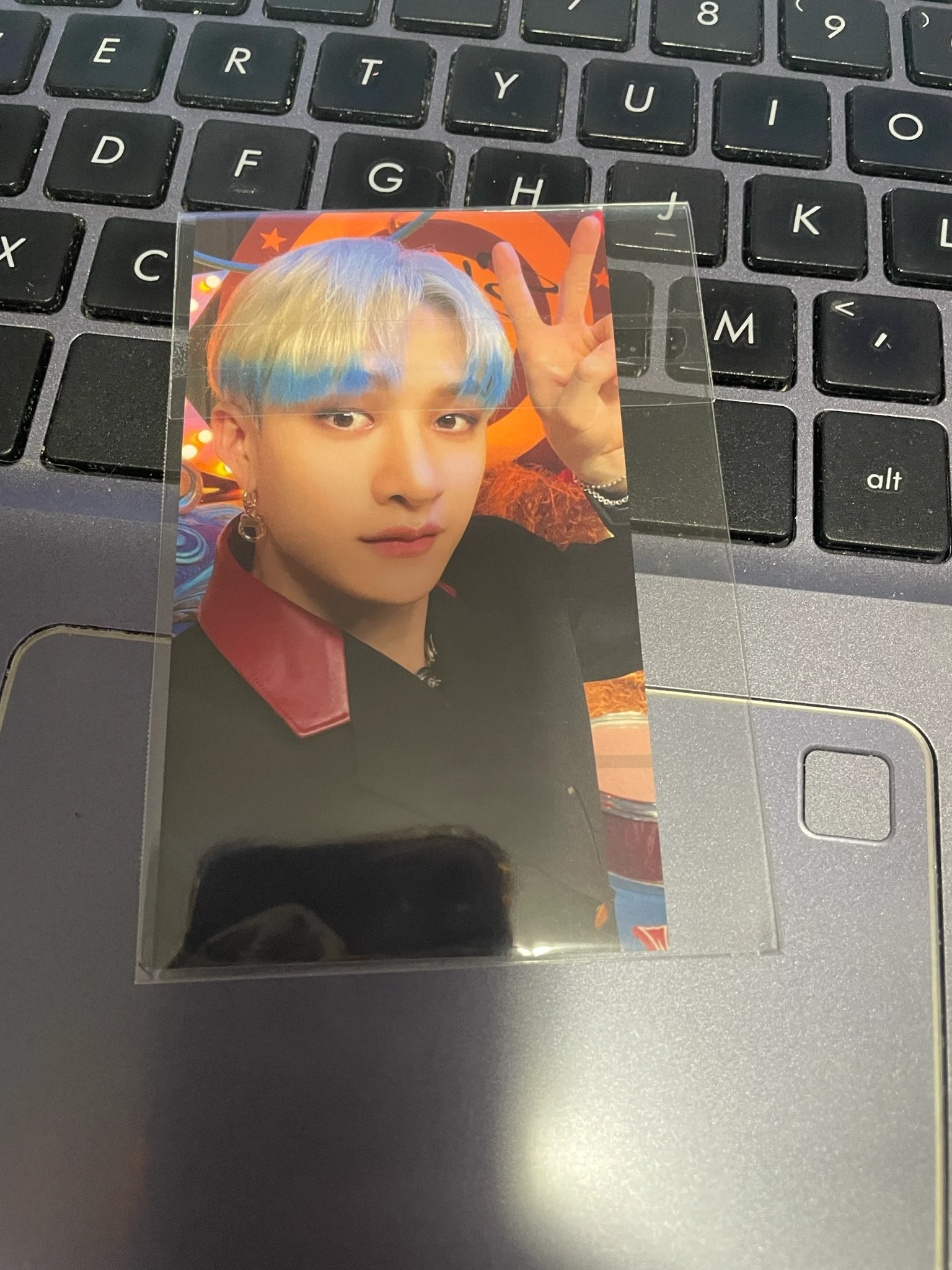 Stray Kids Bang Chan Stray Kids - Bang Chan - CIRCUS Album album photocard jpfc (japan fanclub) double-sided back side listing photo 2