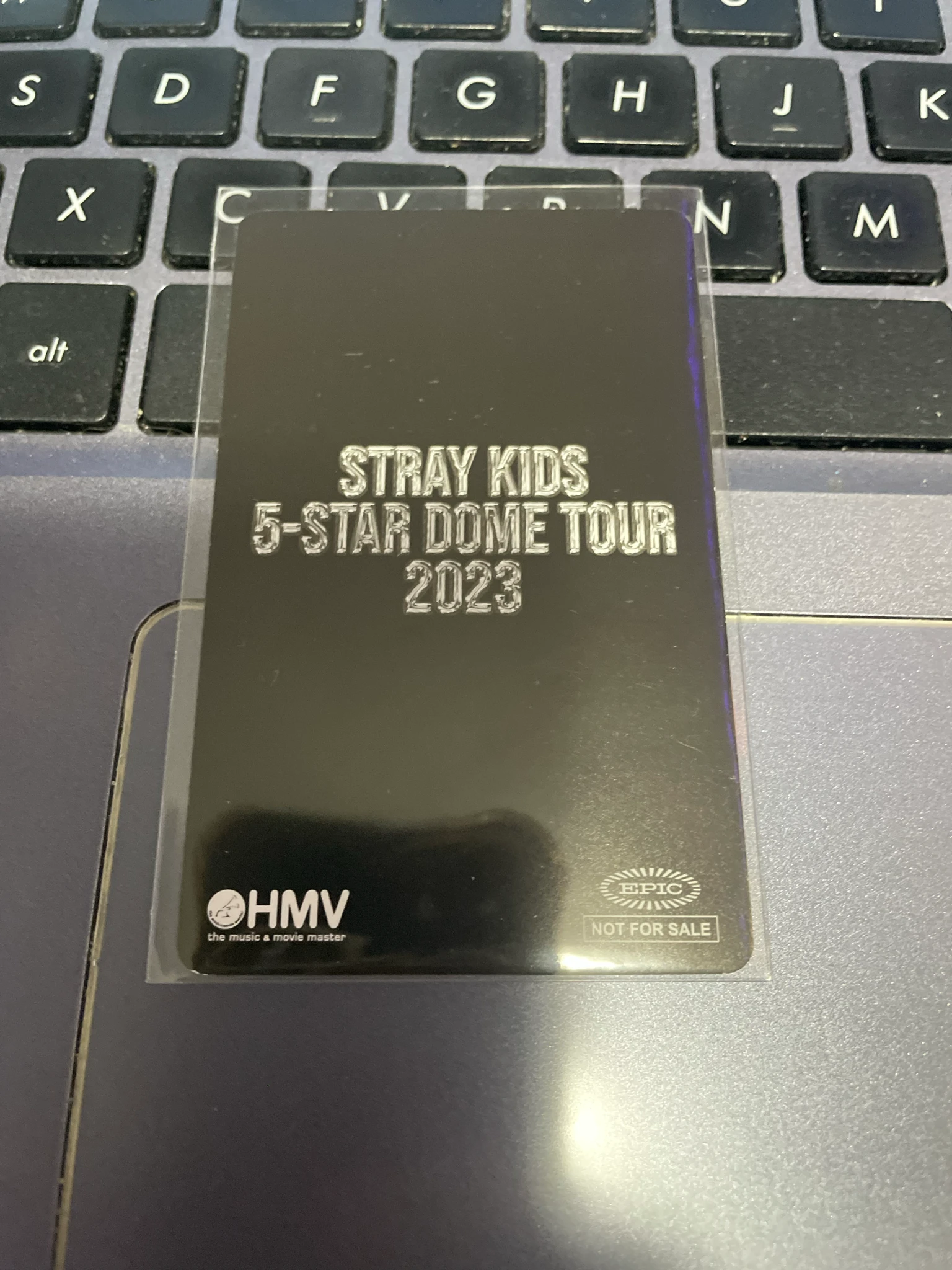 Stray Kids HAN Stray Kids - HAN - 5-STAR Dome Tour 2023 Blu-ray Other hmv pob (pre-order benefit) holographic (hologram) listing photo 2