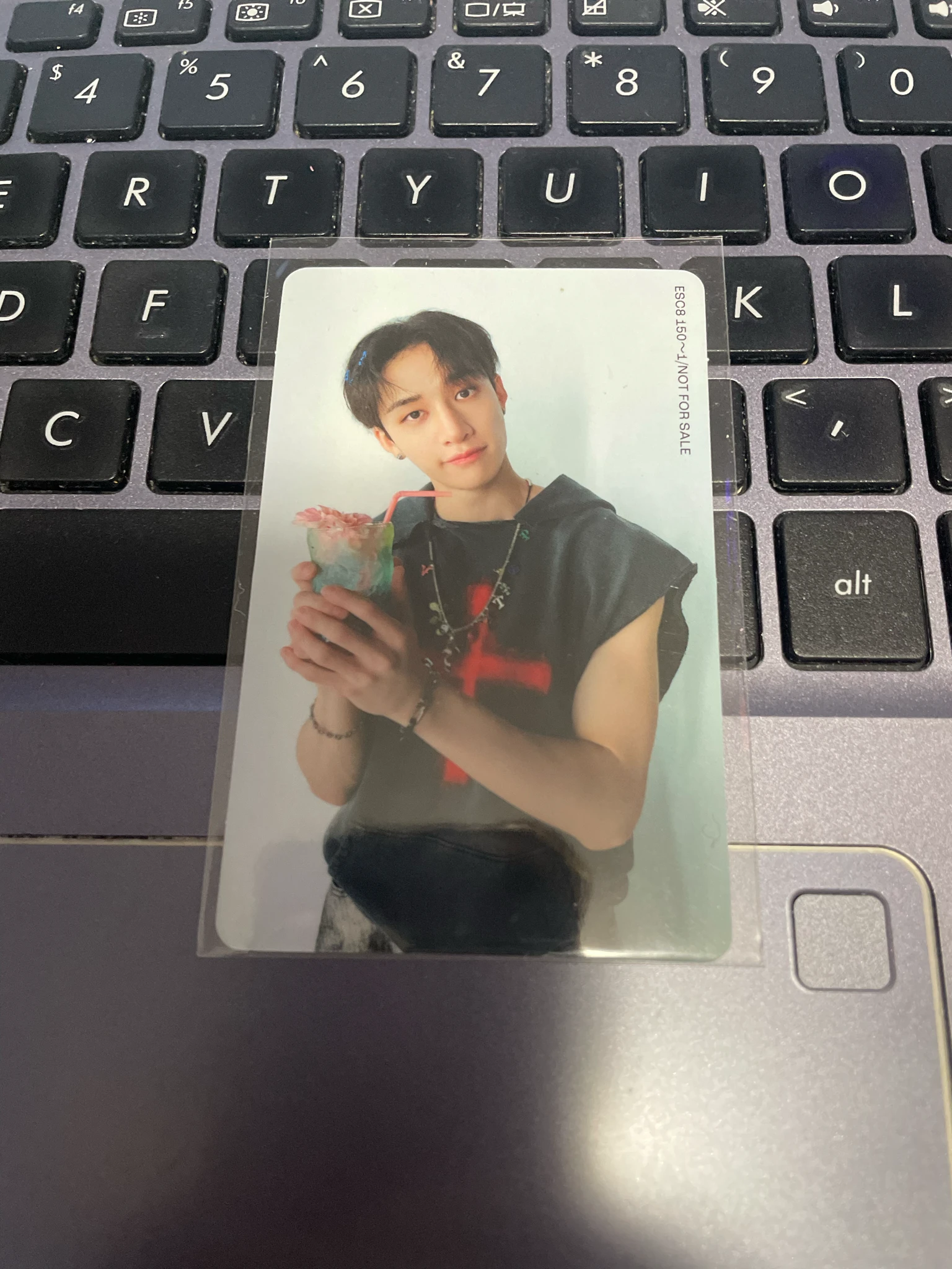 Stray Kids Bang Chan Stray Kids - Bang Chan - Social Path Album album photocard jpfc (japan fanclub) double-sided front side listing photo 2