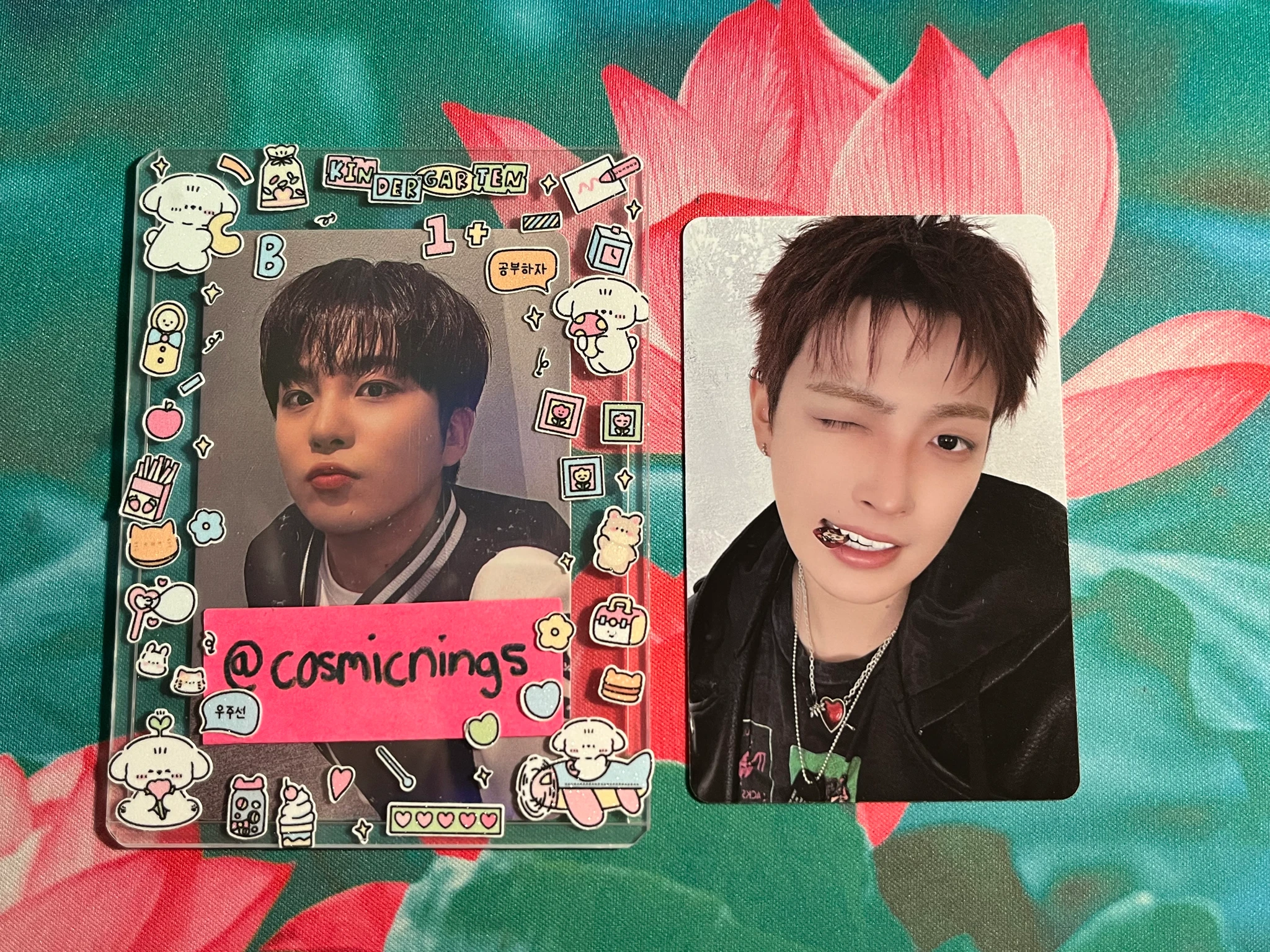 ATEEZ Hongjoong ATEEZ - Hongjoong - MIGHTEEZ Rock The Stage Other trading card pop-up version 2 listing photo 2