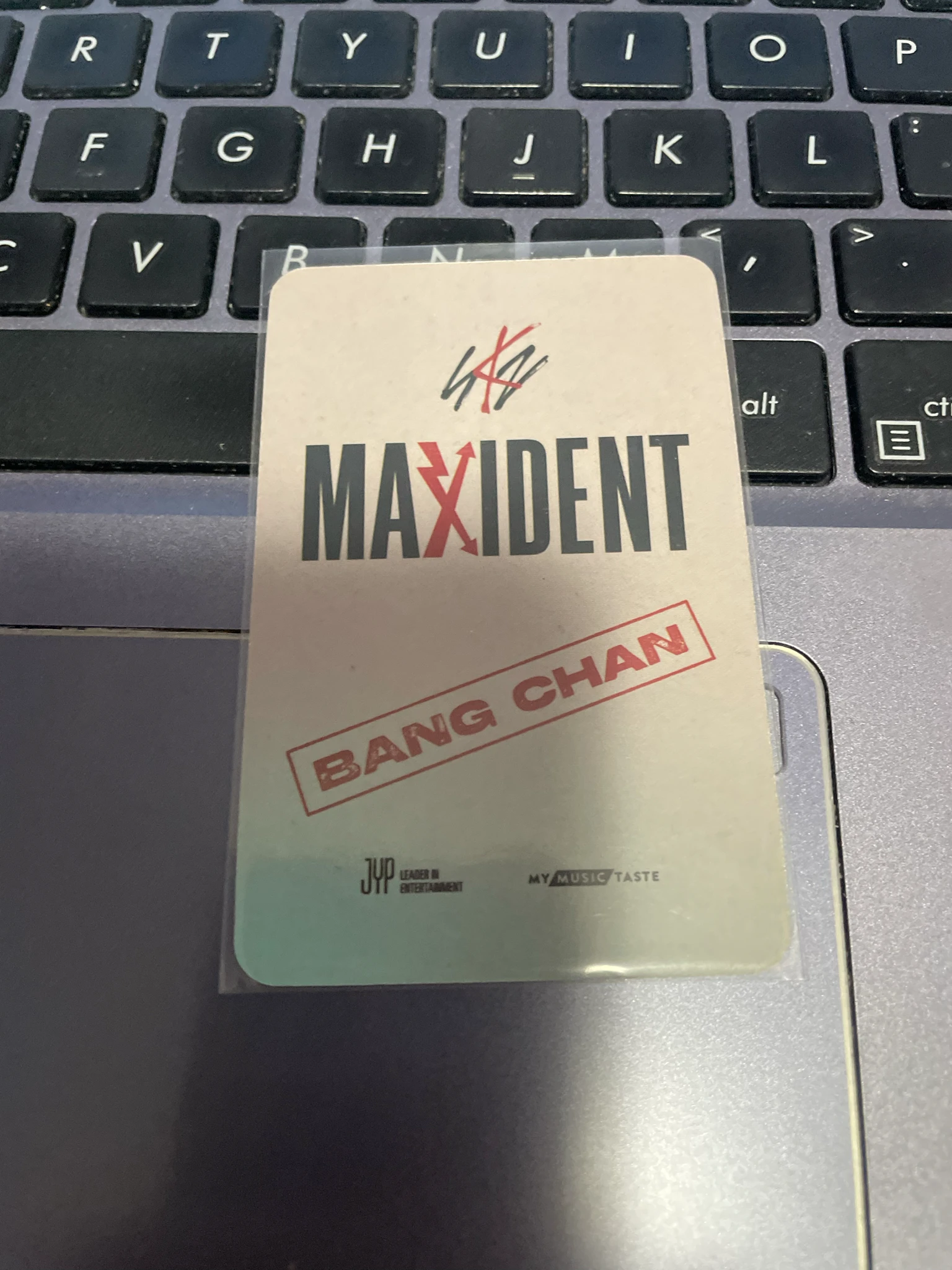 Stray Kids Bang Chan Stray Kids - Bang Chan - Maxident Album mymusictaste (mmt) pre-order benefit (pob) listing photo 2